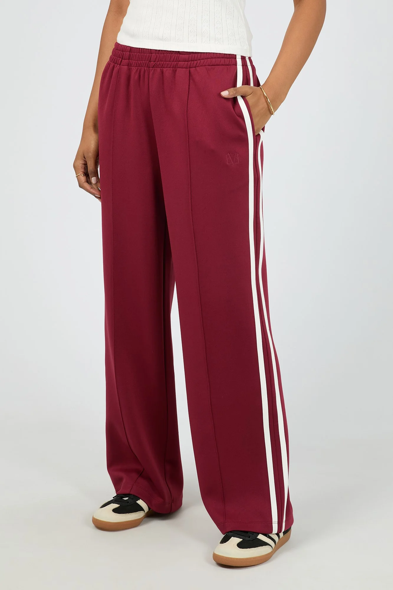 All About Eve On The Daily Track Pant Wine - Image 3