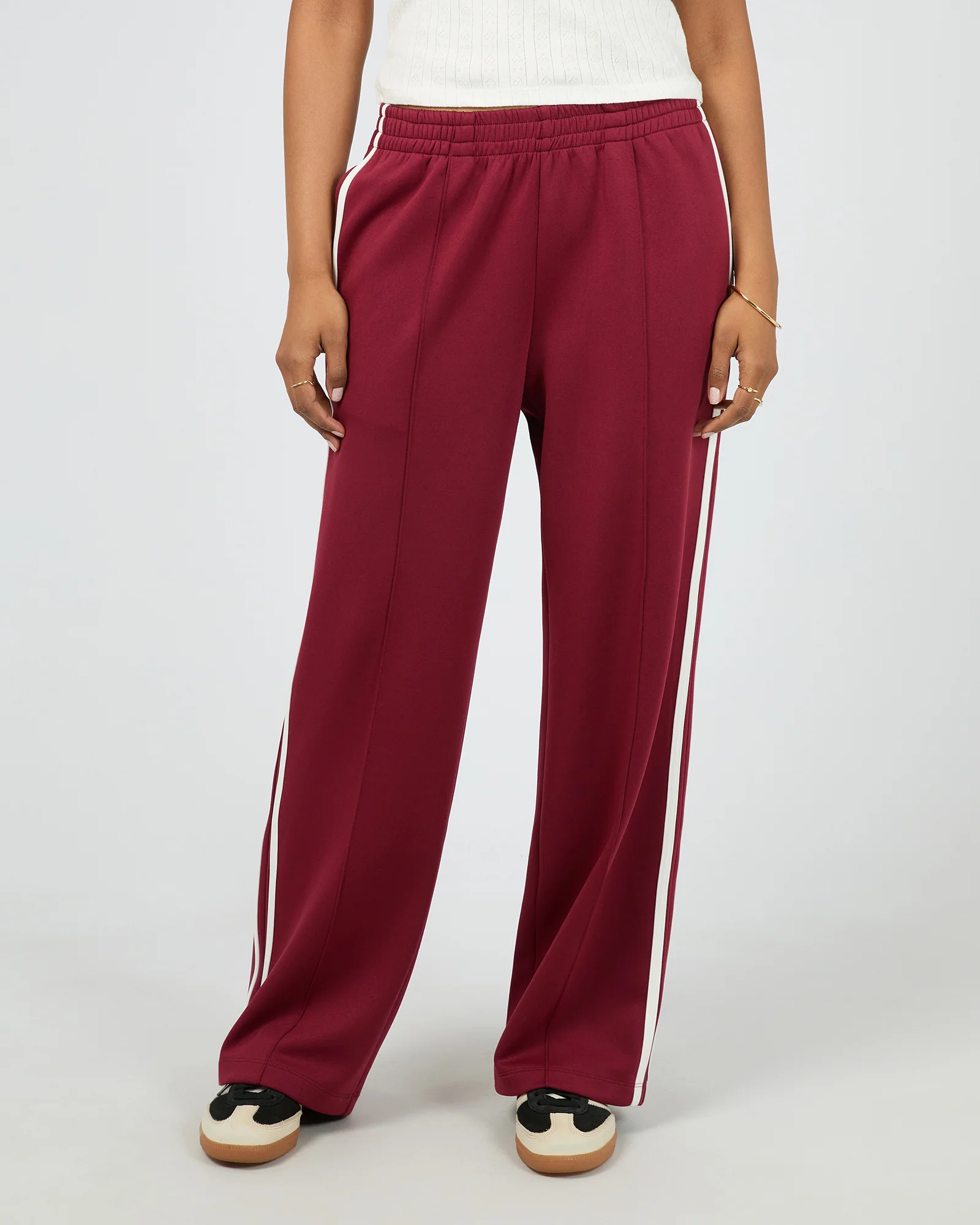 All About Eve On The Daily Track Pant Wine - Image 4