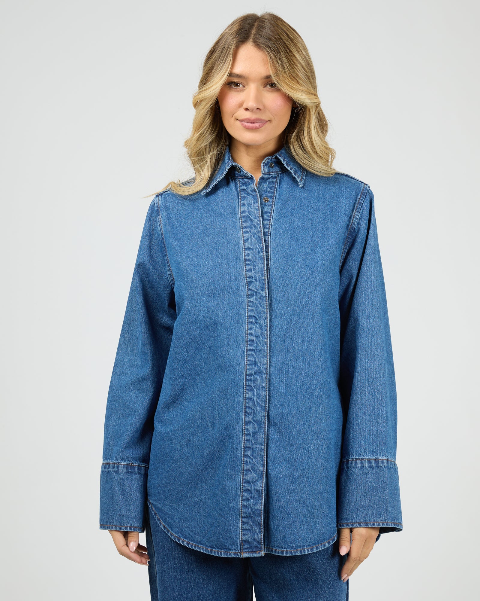 All About Eve Percy Shirt Denim