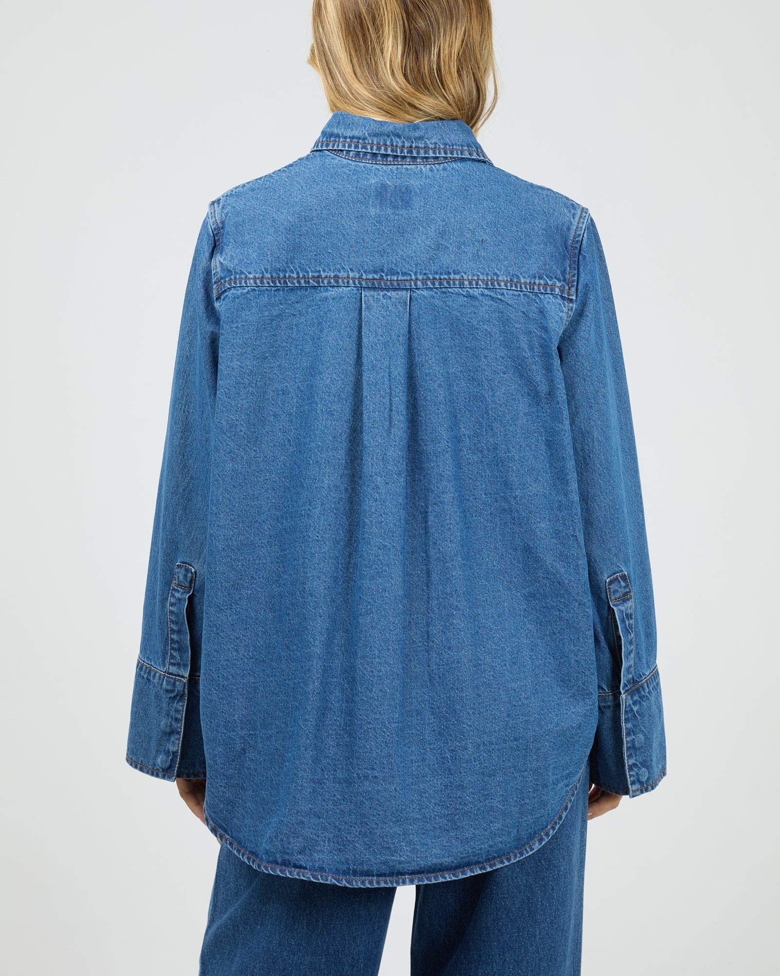 All About Eve Percy Shirt Denim - Image 6