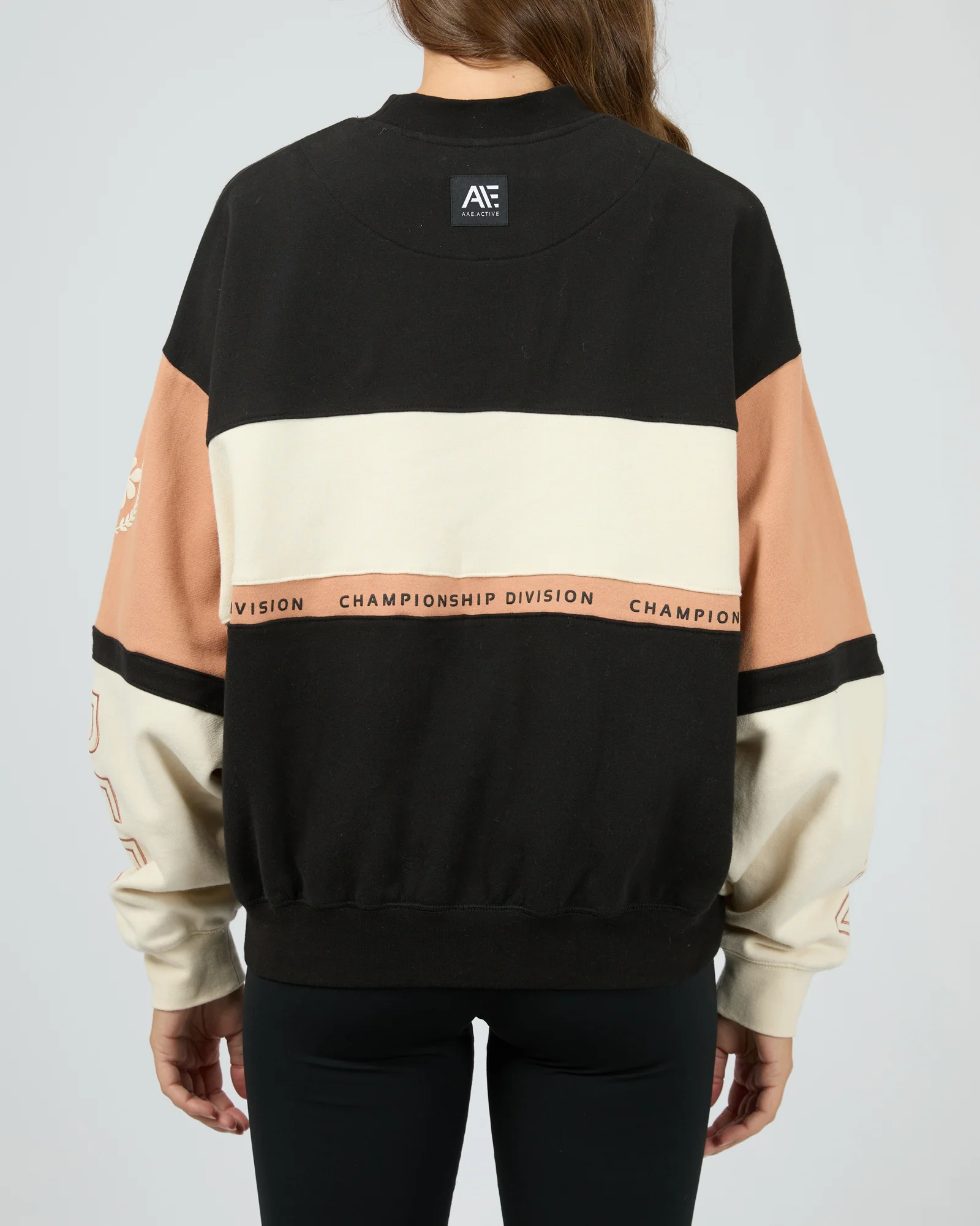 All About Eve Performance Slouch Panel Crew Black - Image 6
