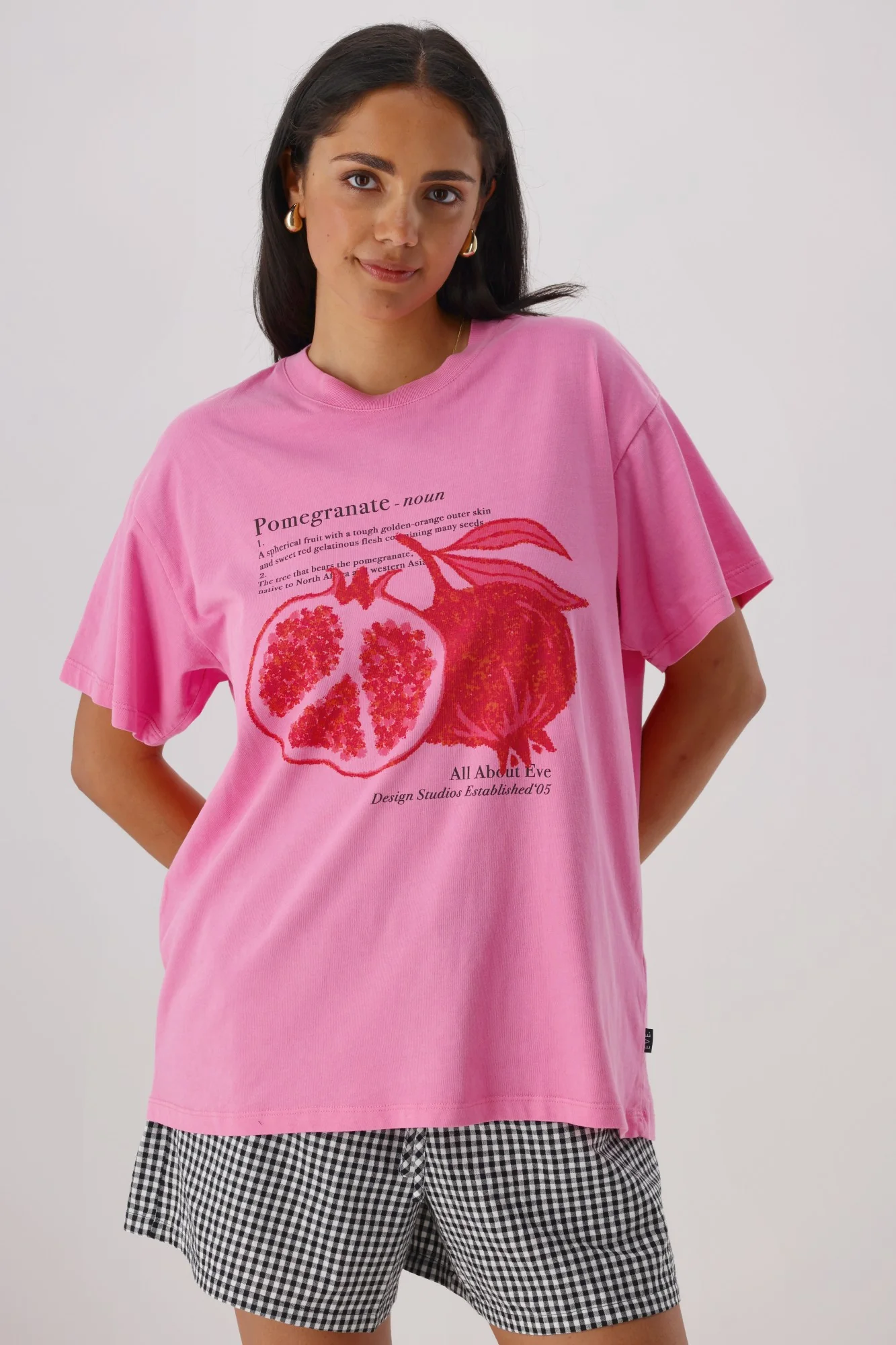 All About Eve Pomegranate Tee Pink - Image 6