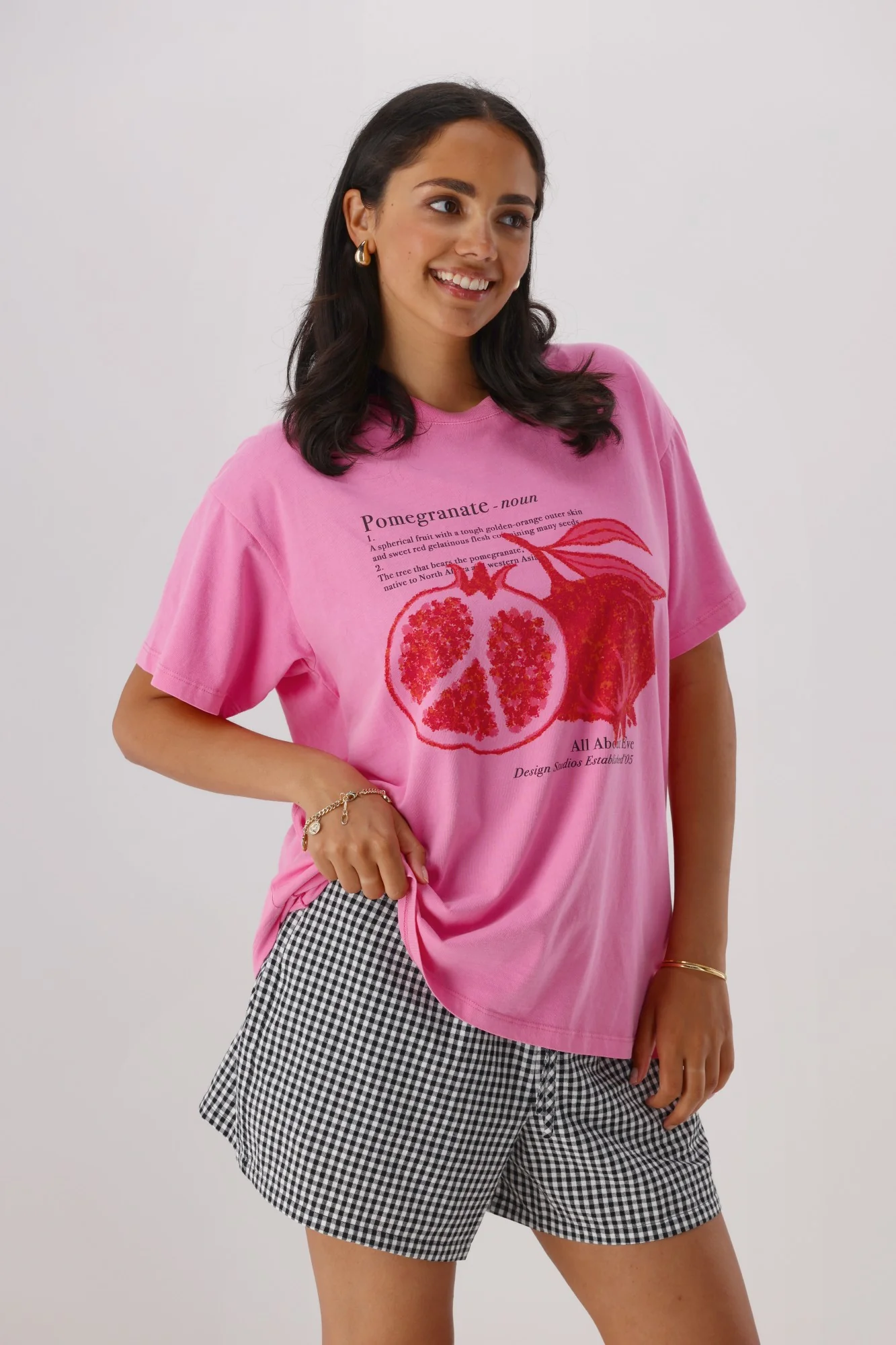 All About Eve Pomegranate Tee Pink - Image 7