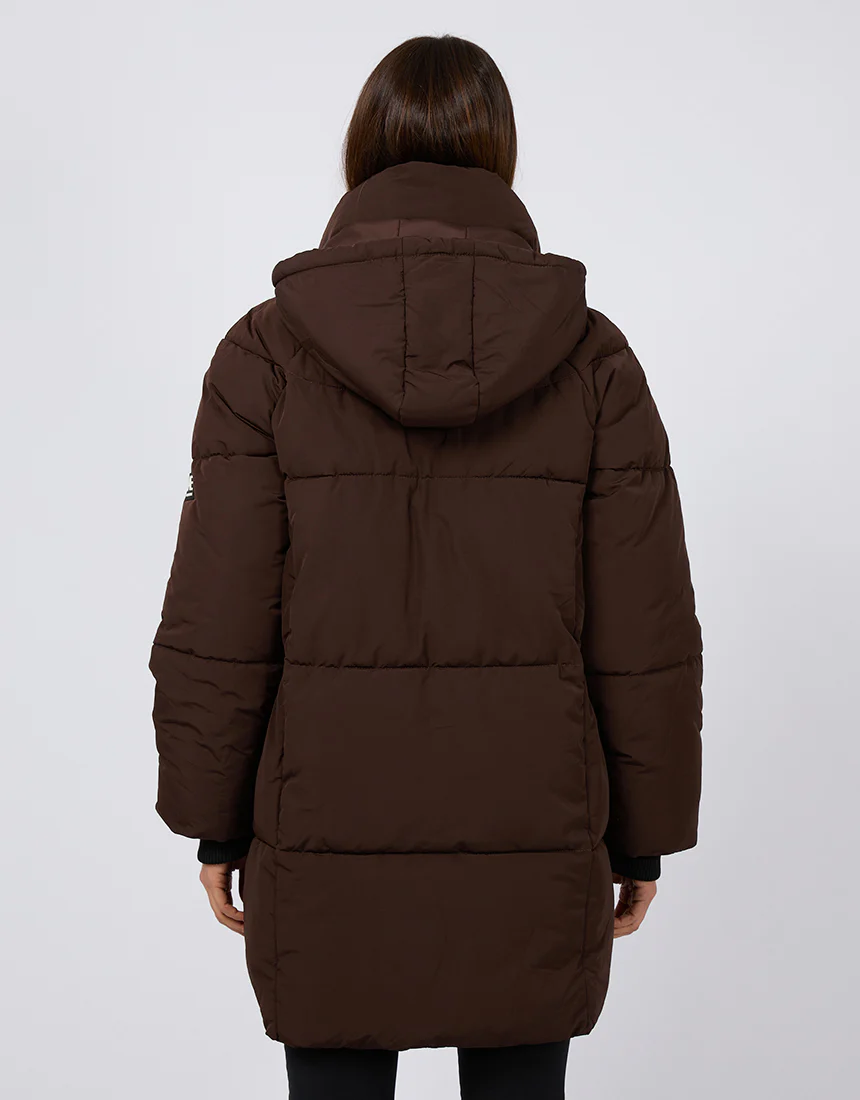 All About Eve Remi Luxe Midi Puffer Brown - Image 6