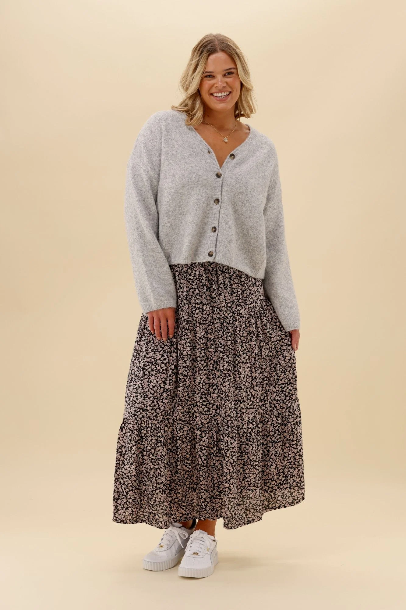 All About Eve Rhea Maxi Skirt Black - Image 2