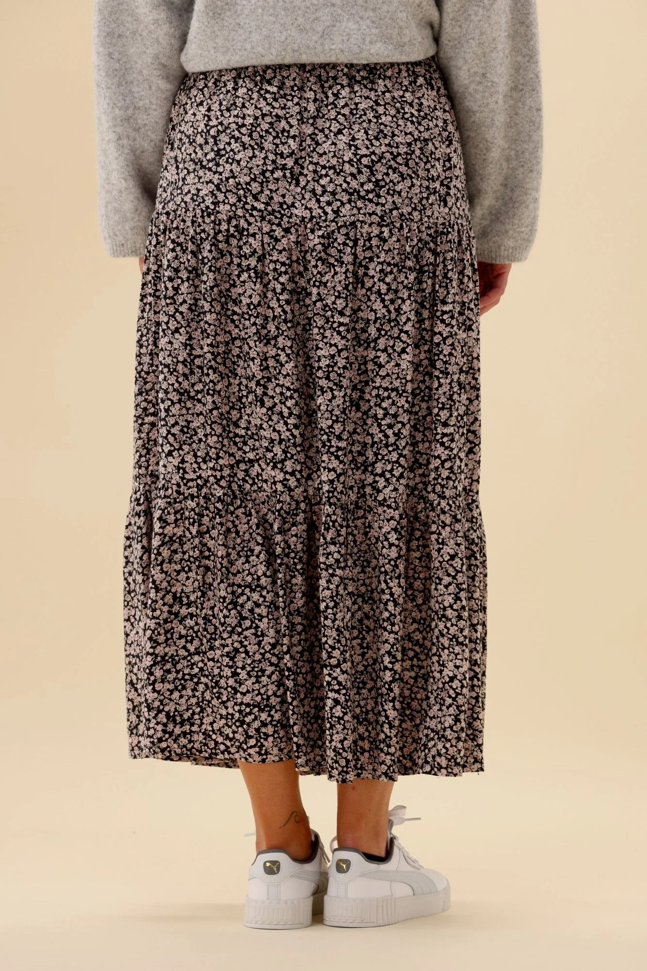 All About Eve Rhea Maxi Skirt Black - Image 3