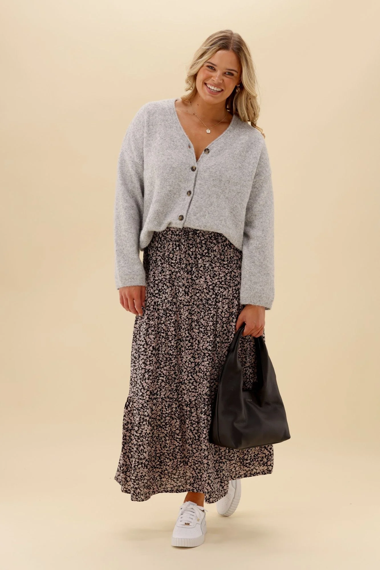 All About Eve Rhea Maxi Skirt Black - Image 4