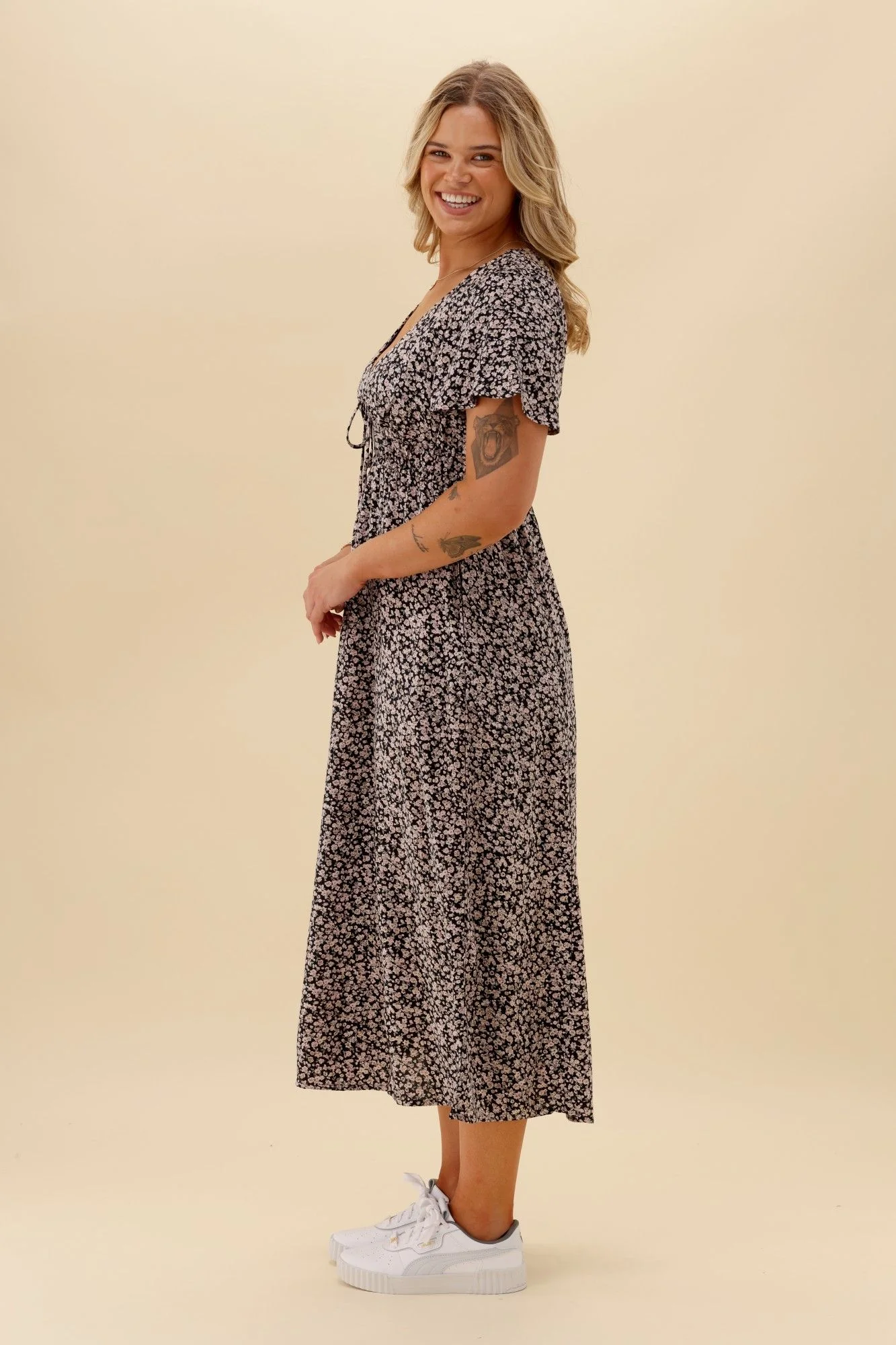 All About Eve Rhea Midi Dress Black - Image 2