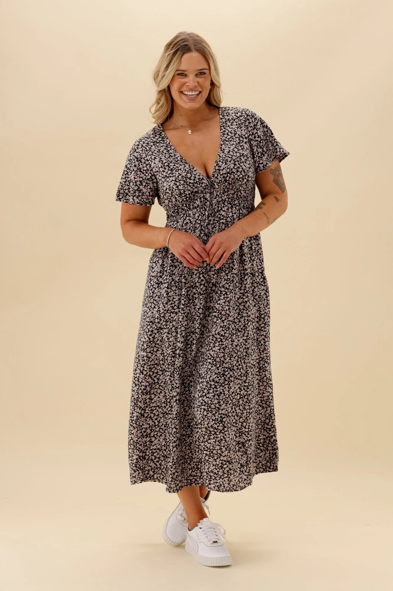 All About Eve Rhea Midi Dress Black - Image 4