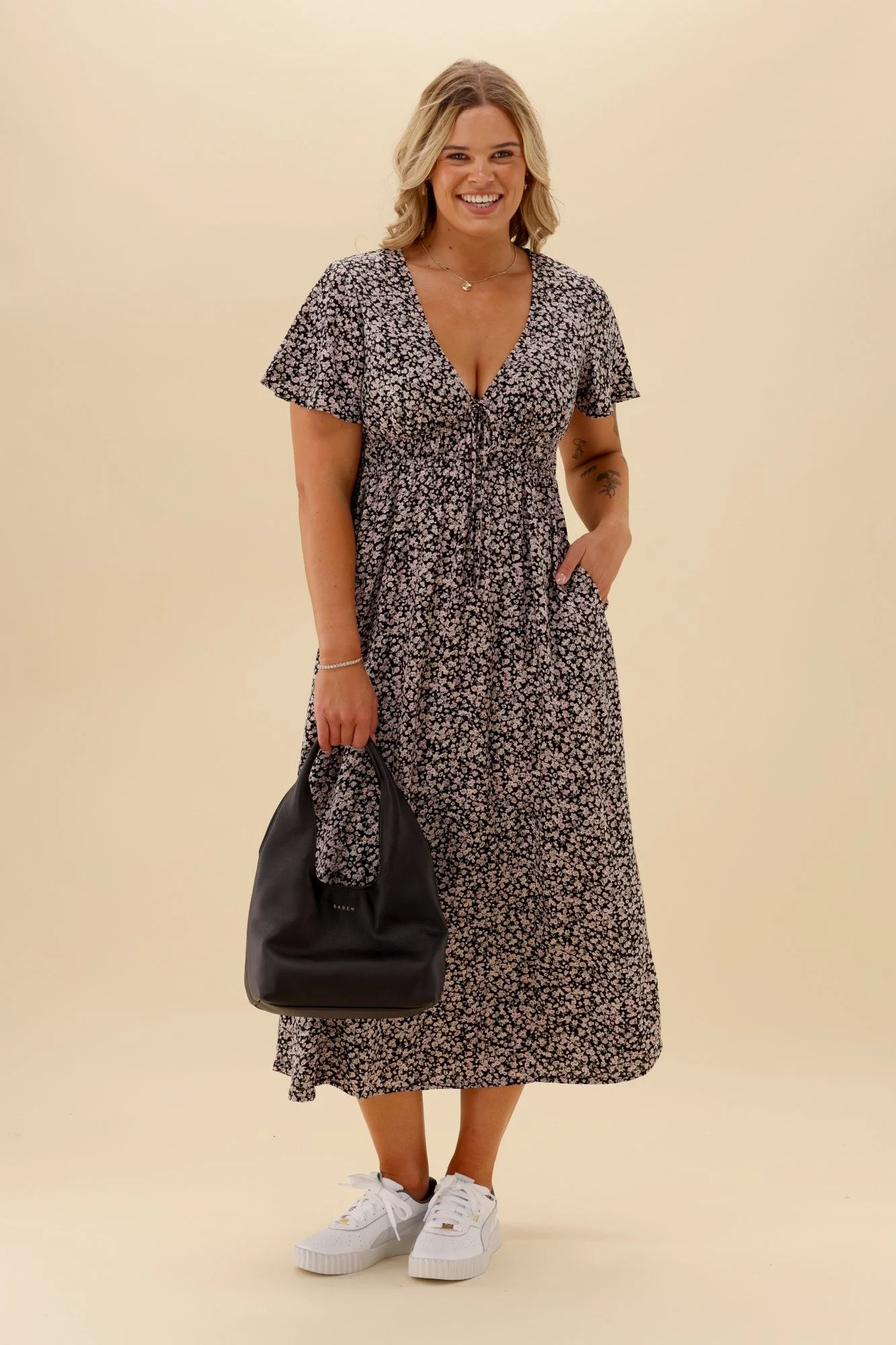 All About Eve Rhea Midi Dress Black - Image 8