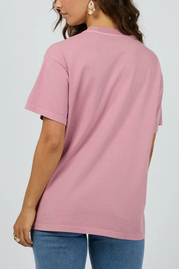 All About Eve Rocky Mountains Relaxed Tee Quartz Pink - Image 3