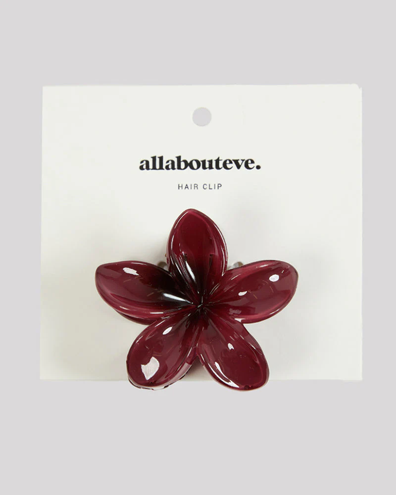 All About Eve Ruby Hibiscus Clip Port