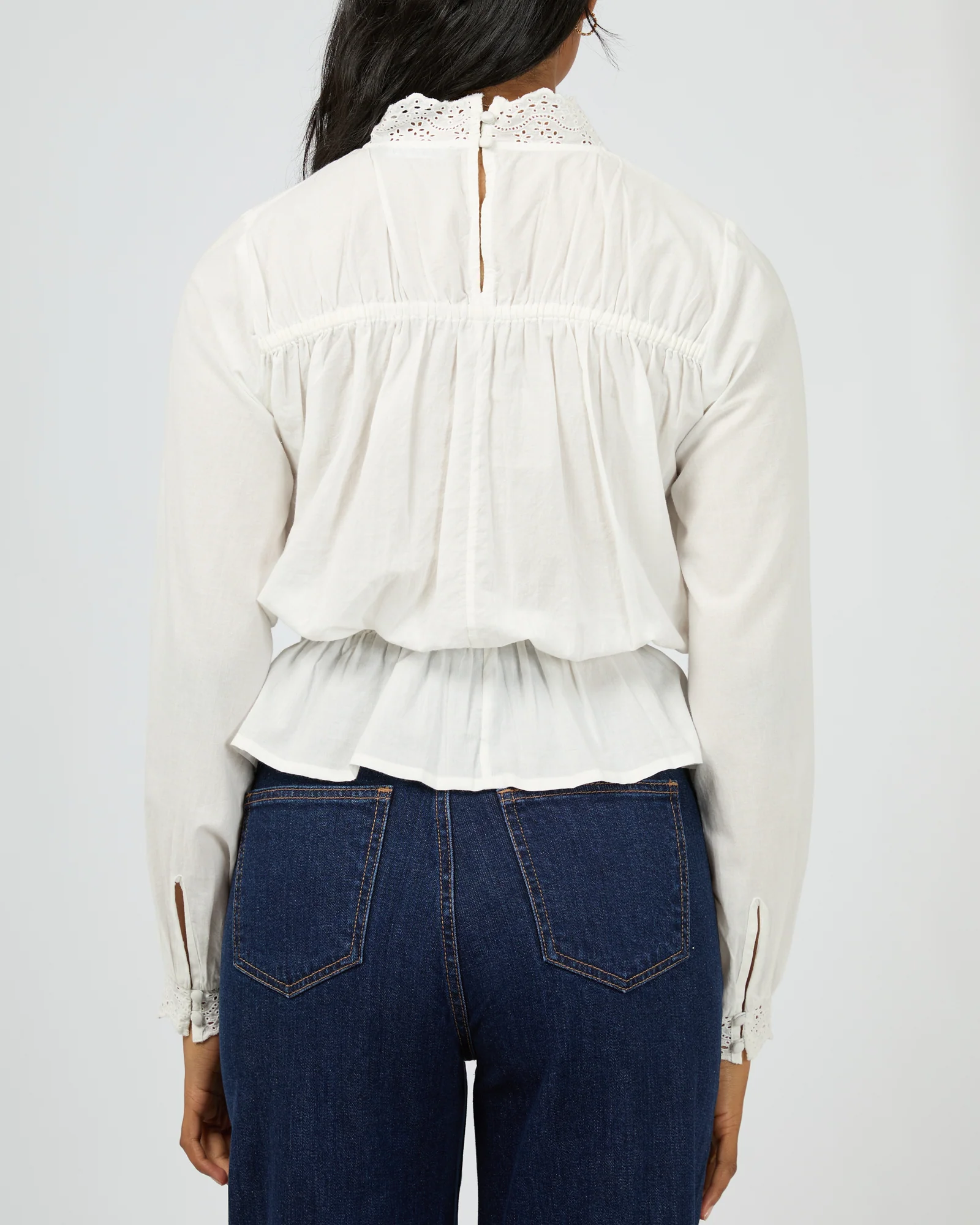 All About Eve Sienna Shirt Vintage White - Image 6