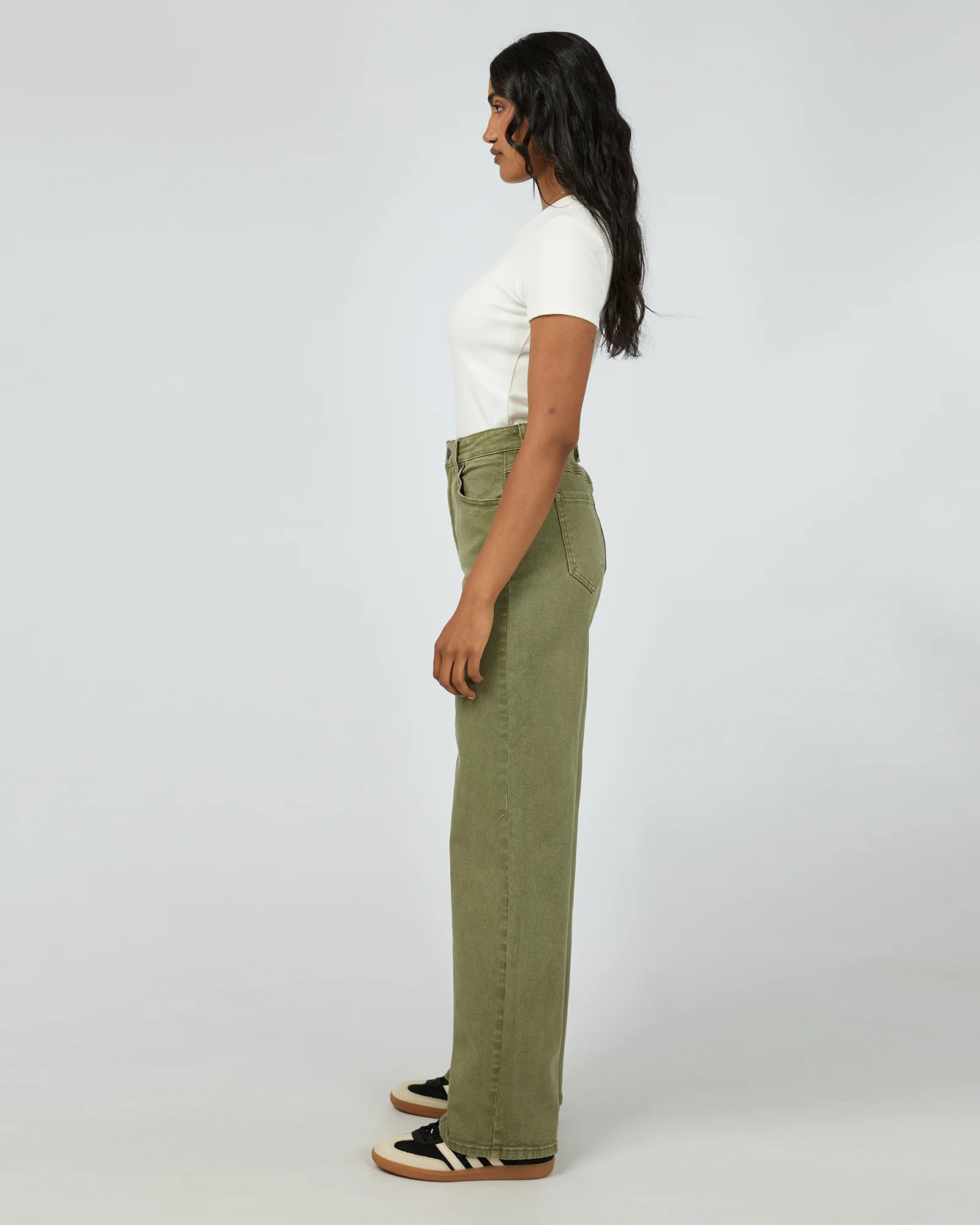 All About Eve Skye Comfort Jean Khaki - Image 4