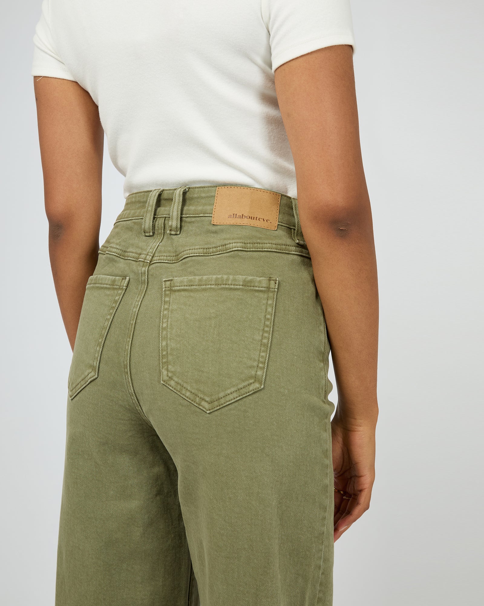 All About Eve Skye Comfort Jean Khaki - Image 7