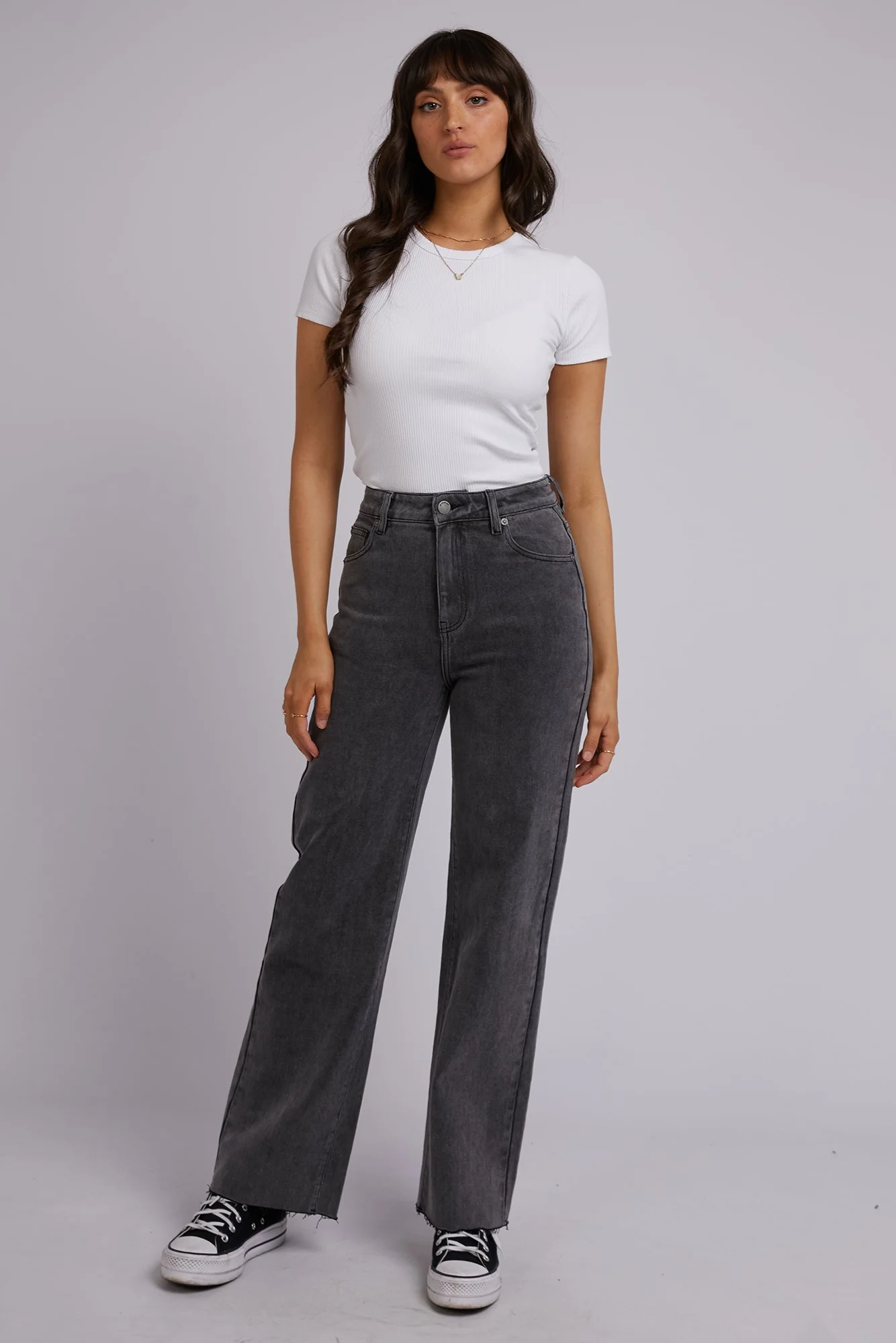 All About Eve Skye Comfort Jean Washed Black - Image 3