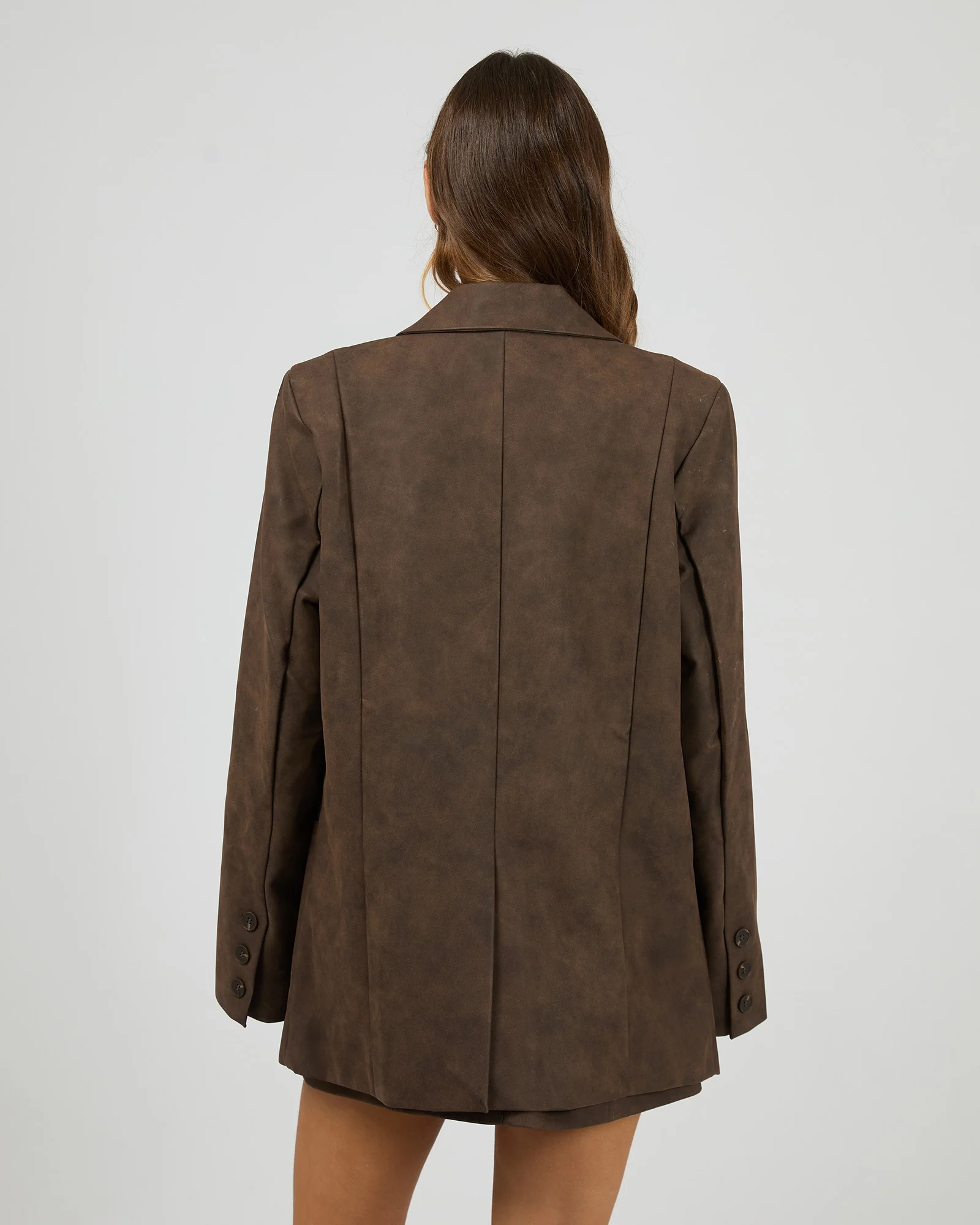 All About Eve Vanner Blazer Coffee - Image 8