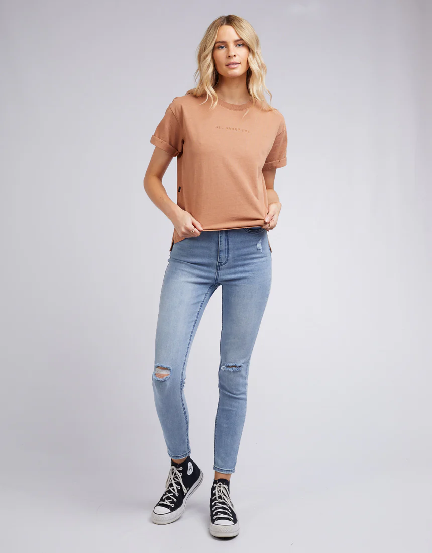 All About Eve AAE Washed Tee Cinnamon - Image 4
