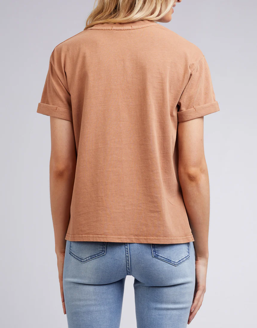 All About Eve AAE Washed Tee Cinnamon - Image 5