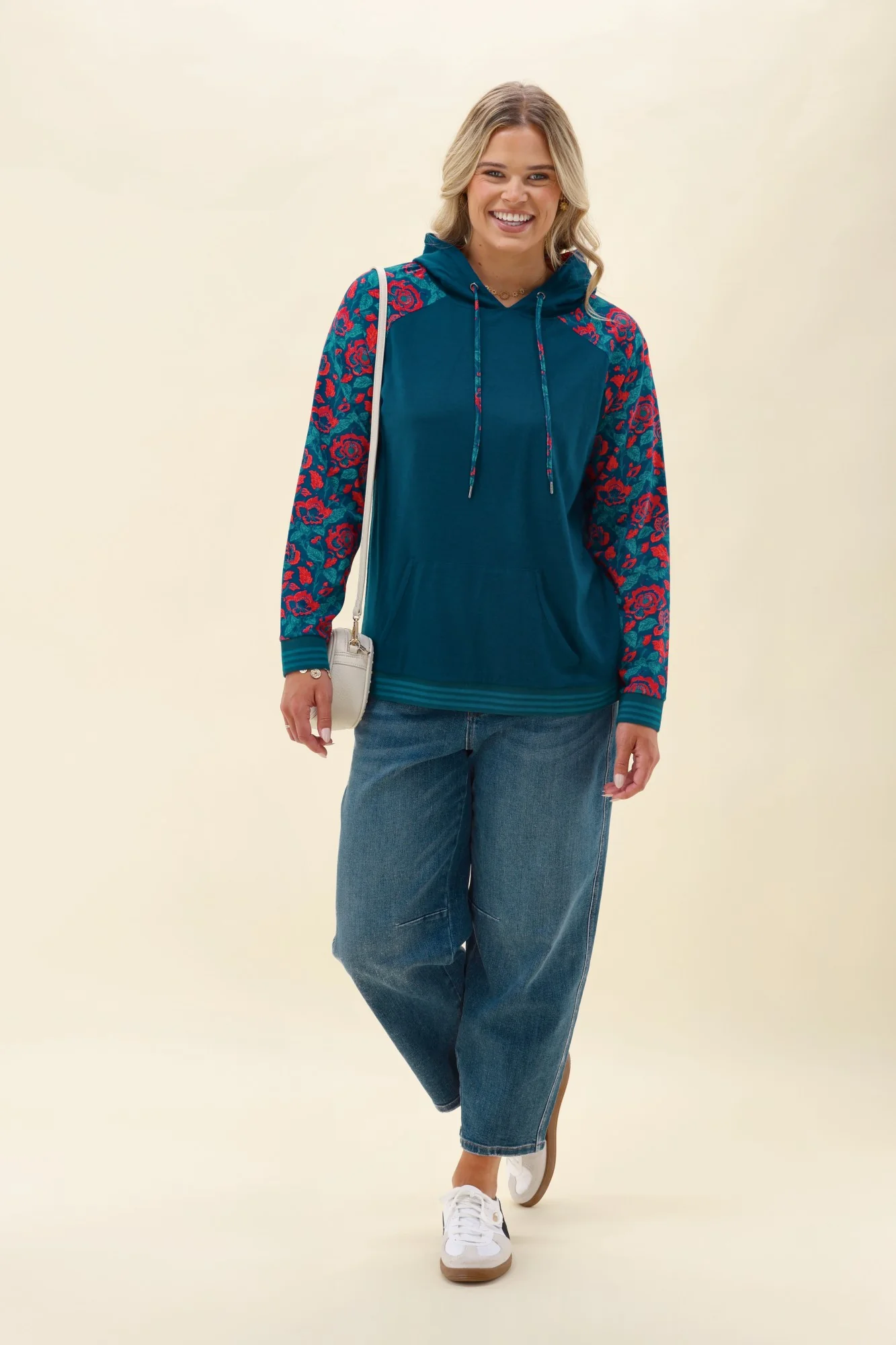 Alpine by Shine On Anglesea Hoodie Teal - Image 3