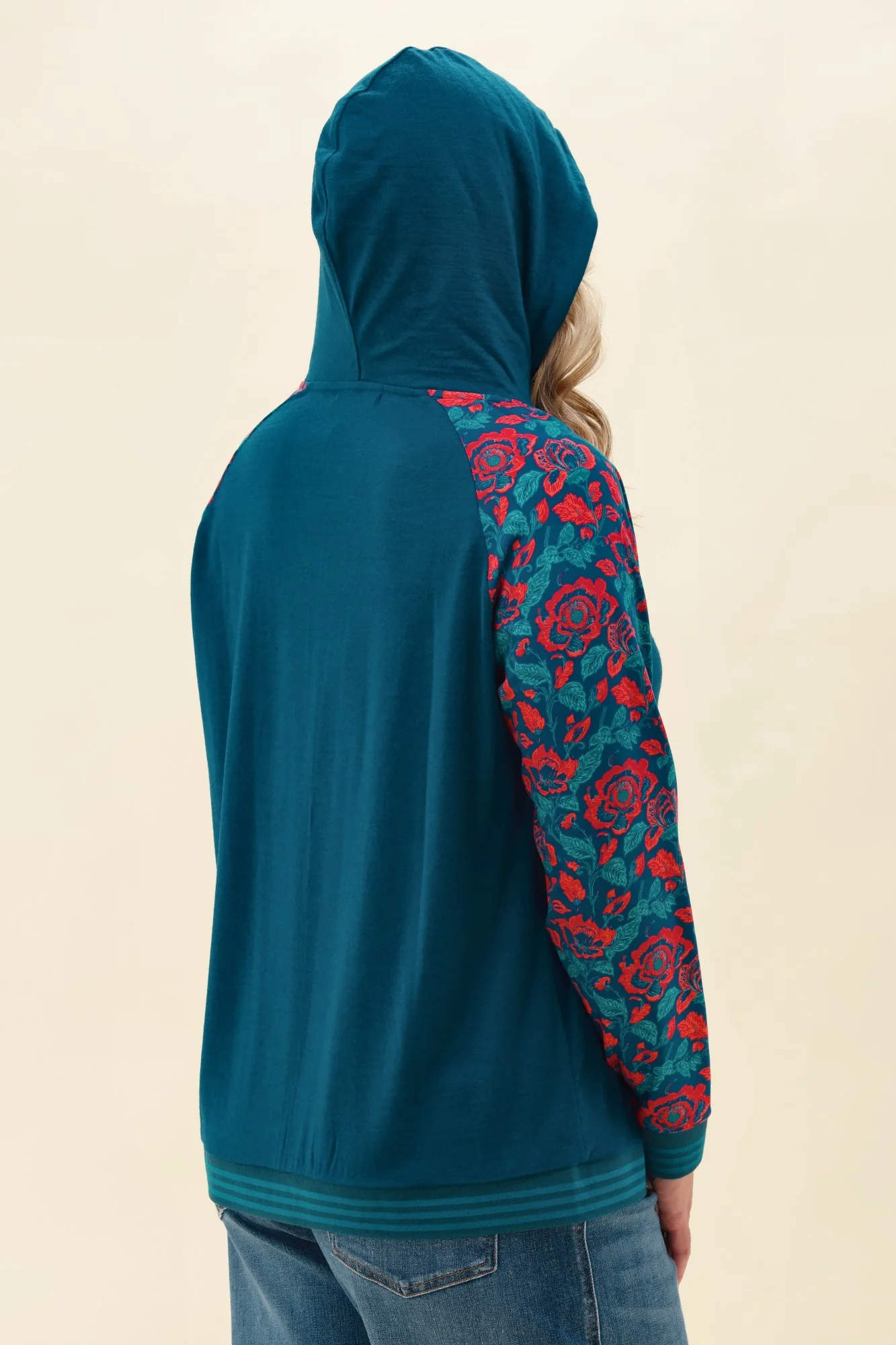 Alpine by Shine On Anglesea Hoodie Teal - Image 7