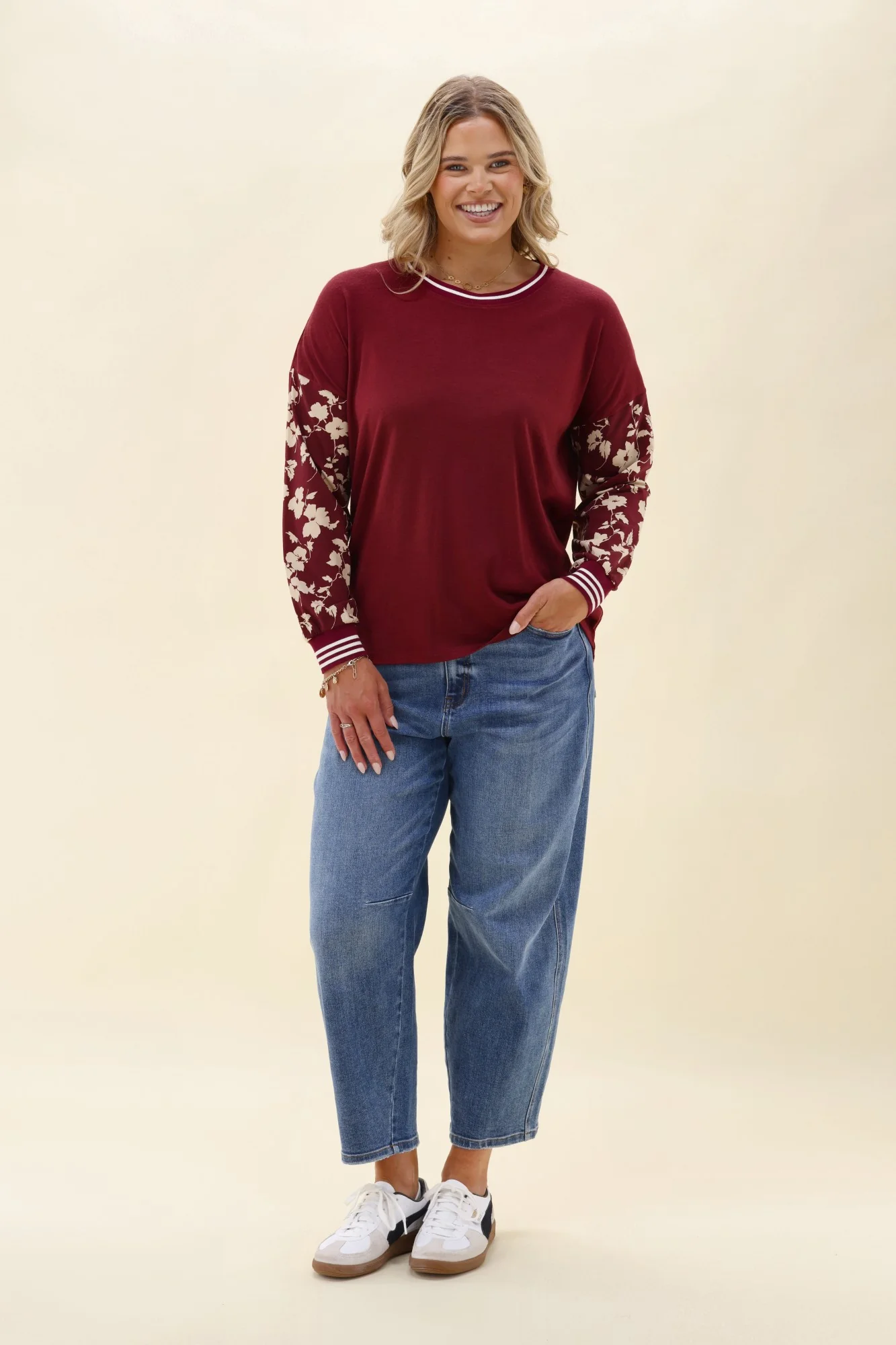 Alpine by Shine On Cambridge Top Cherry - Image 5