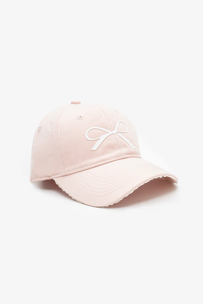 Antler Bow Belle Cap Cotton Candy