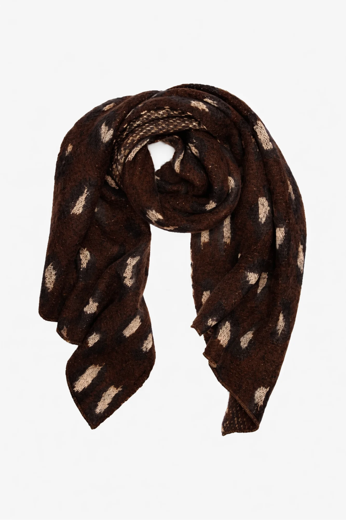 Antler Golden Prowl Scarf Chocolate - Image 2