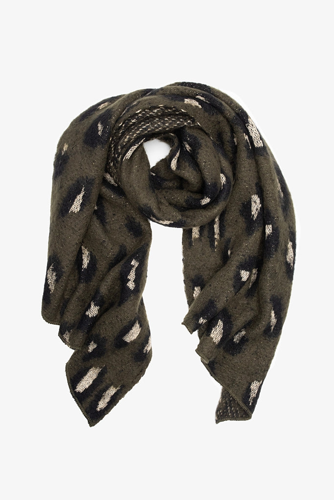 Antler Golden Prowl Scarf Khaki - Image 2