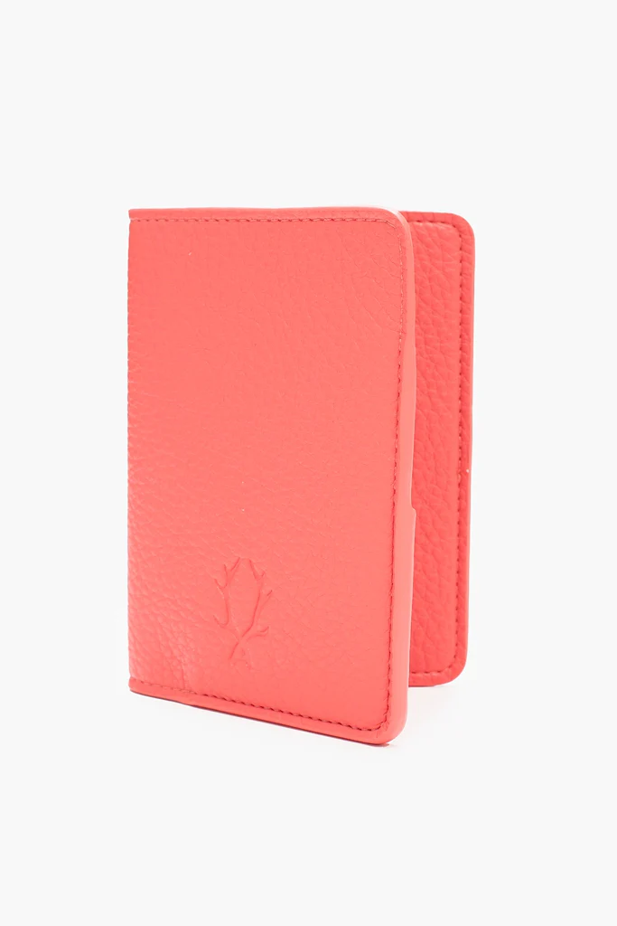 Antler Passport Cover Coral