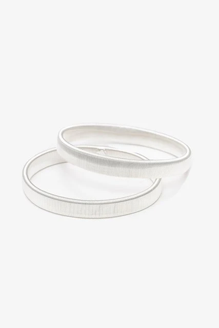 Antler Sleeve bands Silver