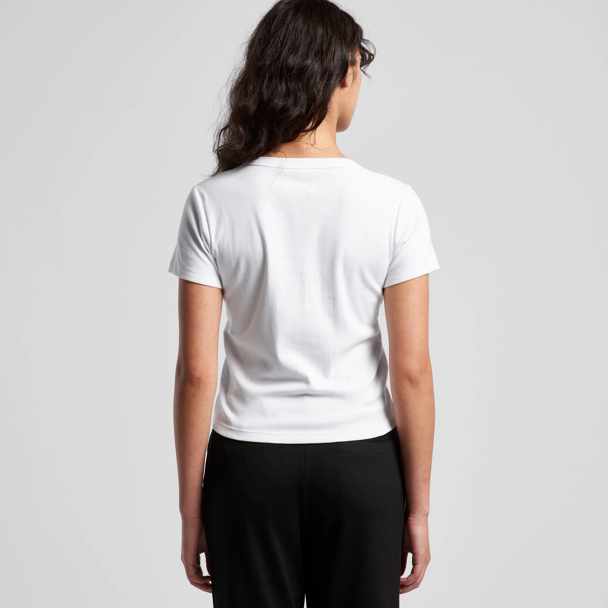 AS Colour Organic Rib Baby Tee White - Image 8