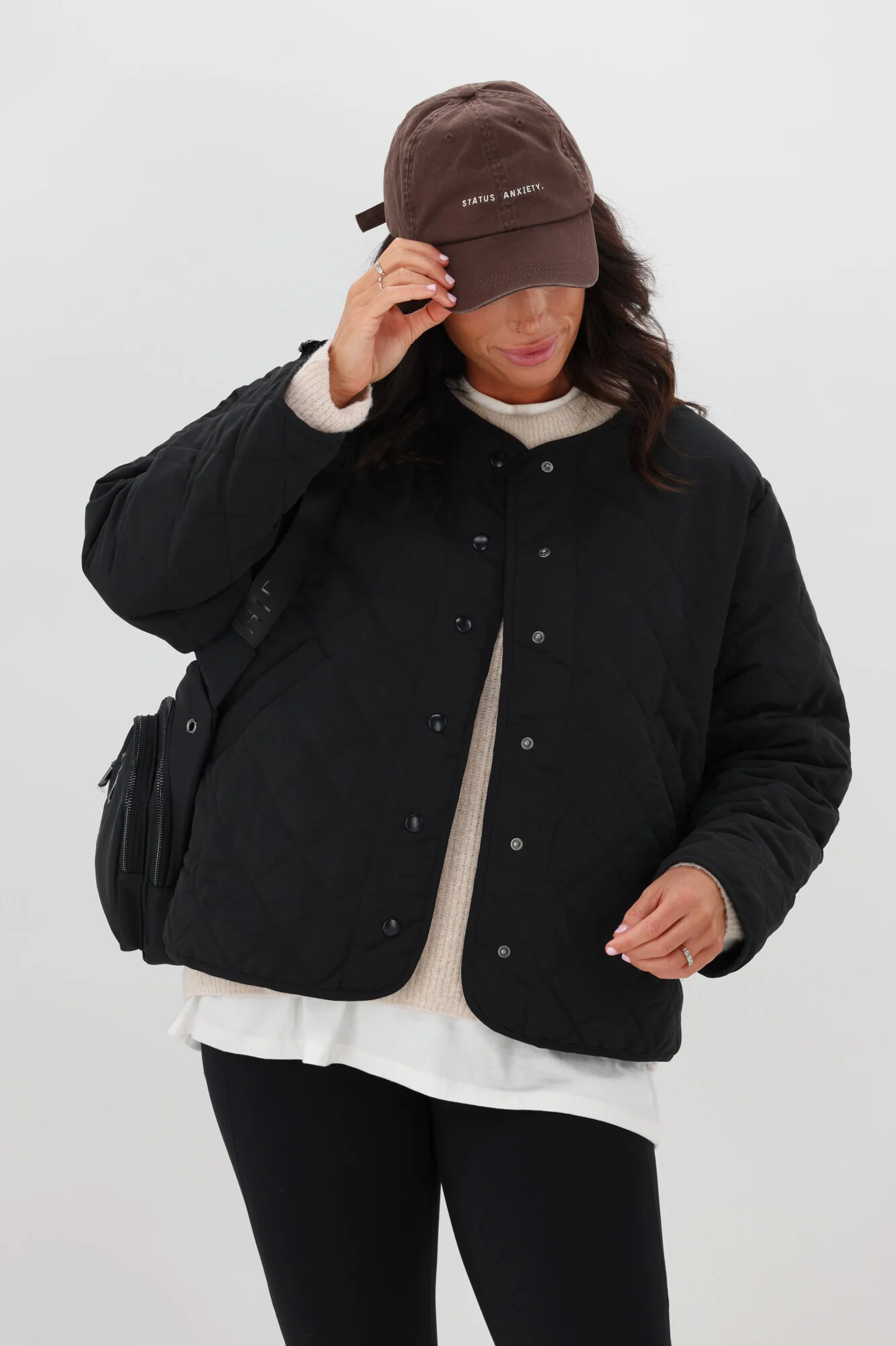 AS Colour Wo's Quilted Jacket Black