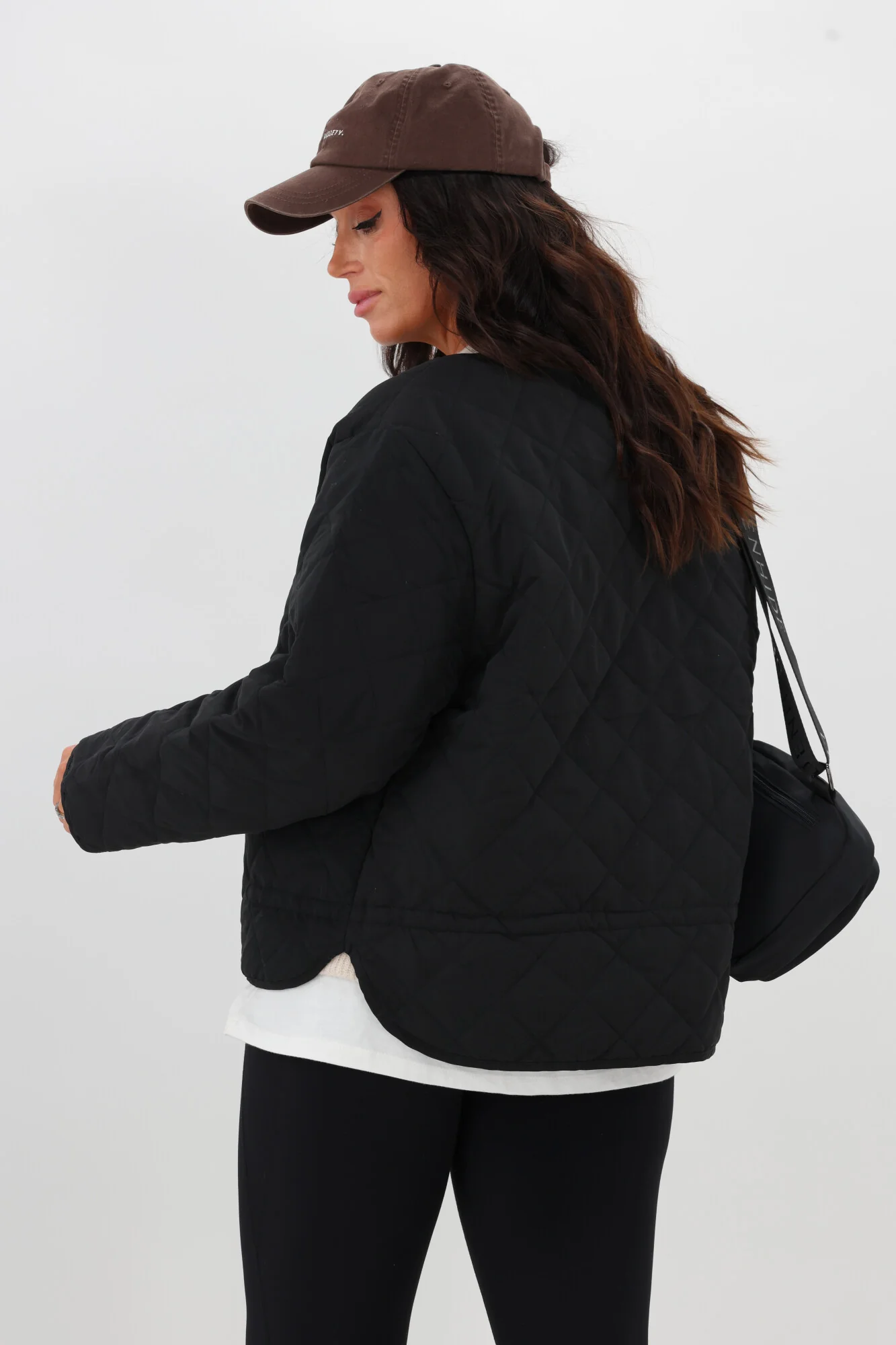 AS Colour Wo's Quilted Jacket Black - Image 6