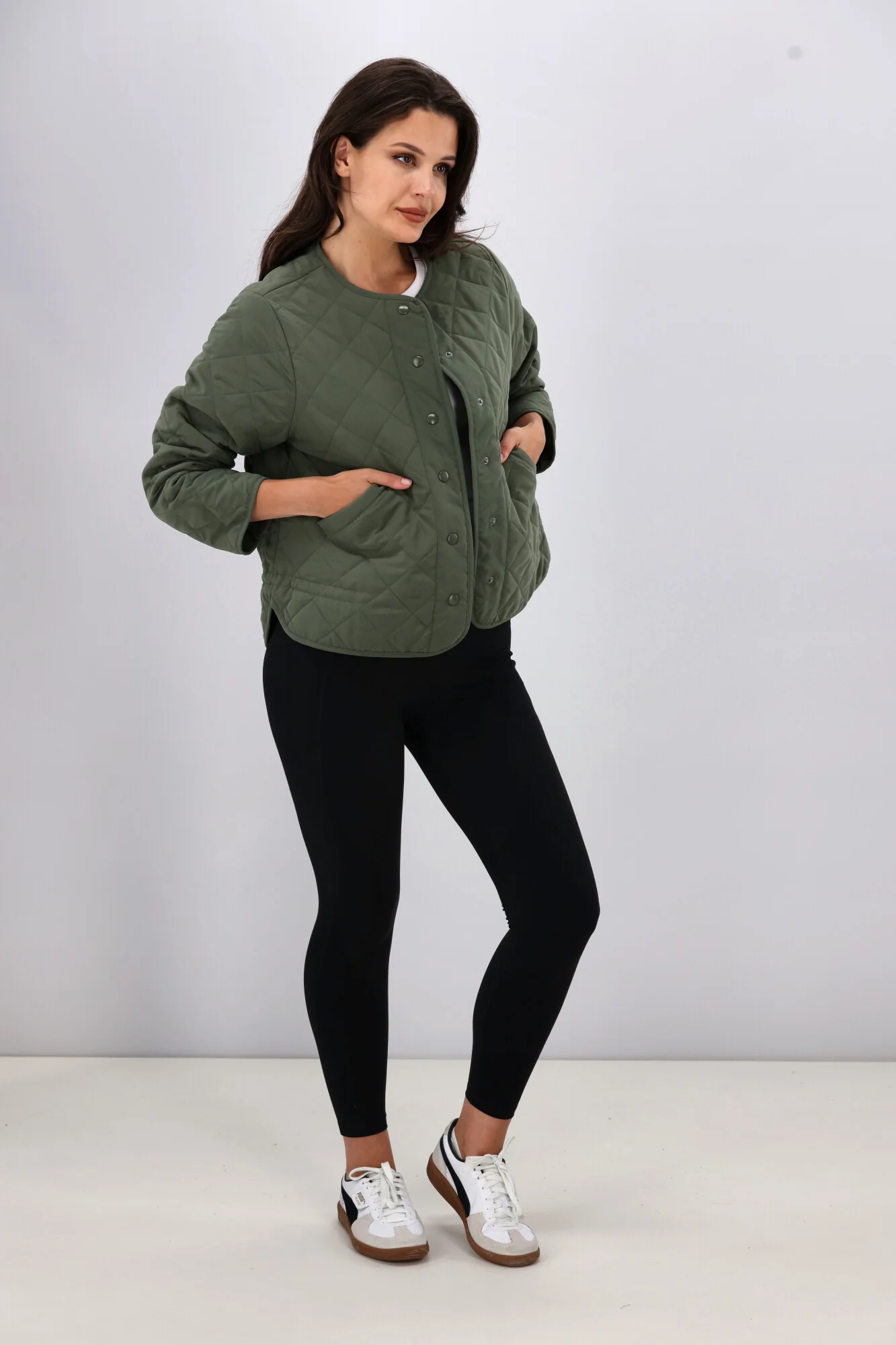 AS Colour Wo's Quilted Jacket Cypress - Image 6