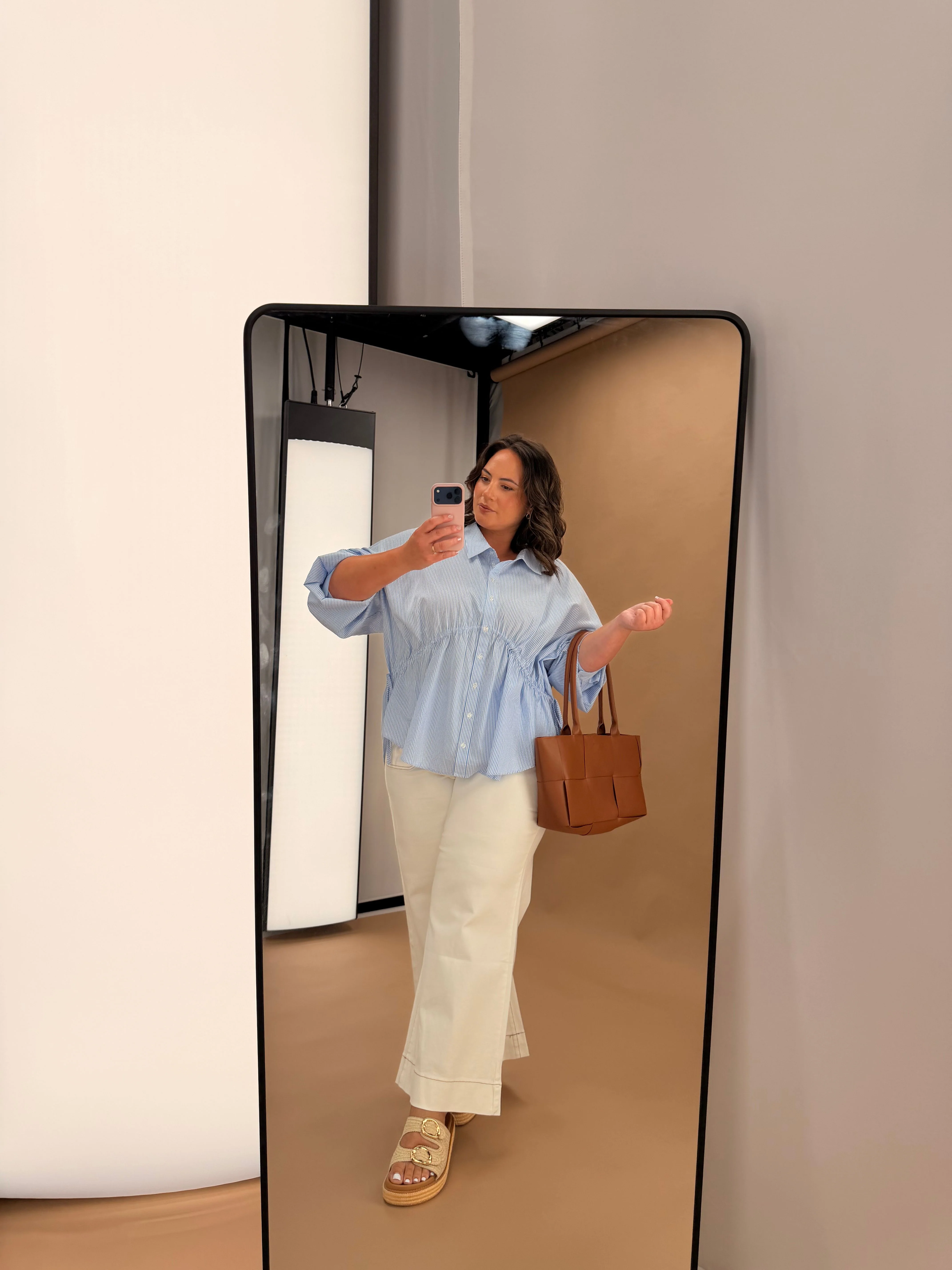 Ayva Amy Shirt With Drawcord Stripe - Image 10