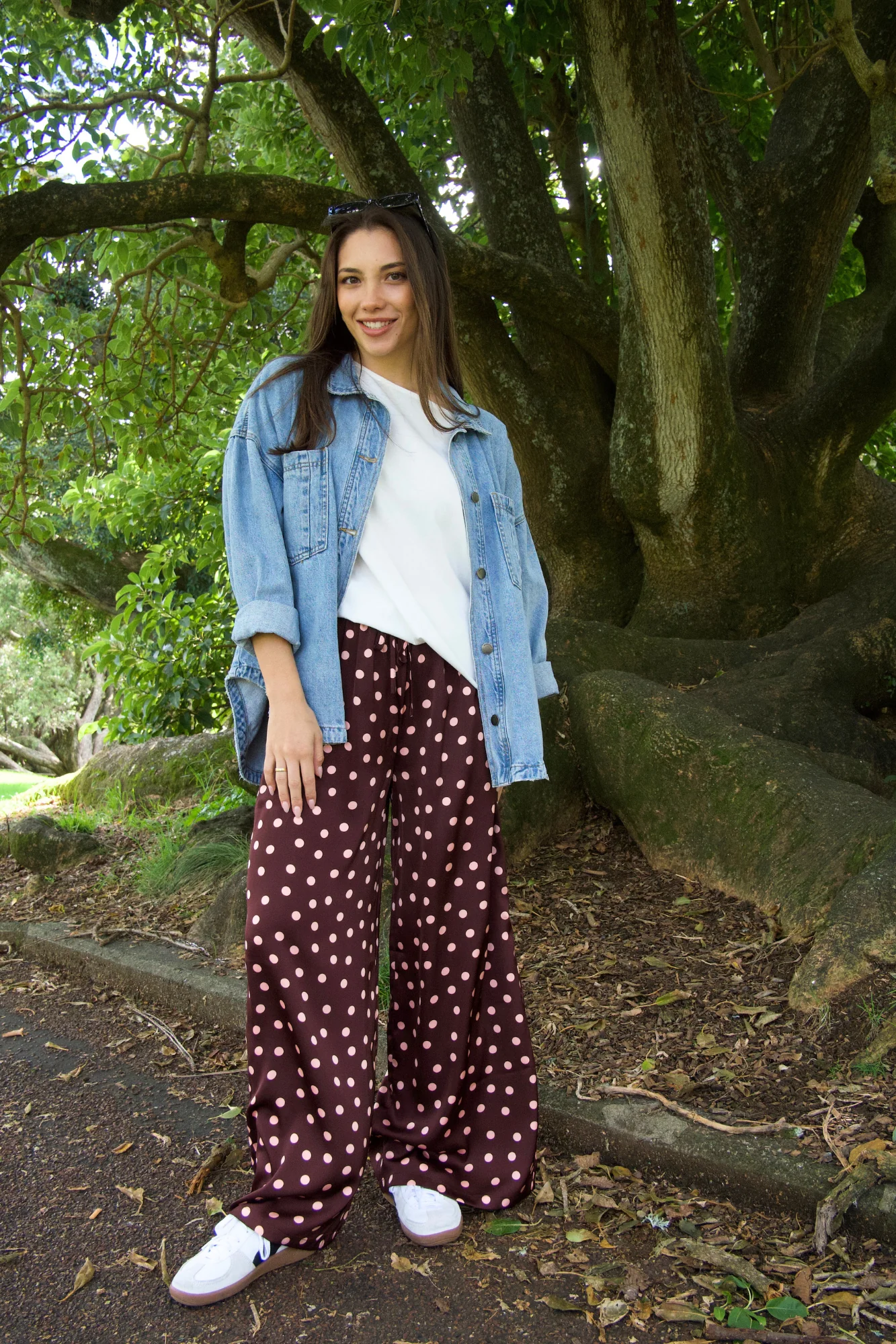 Ayva Brooke Pant Spot Print