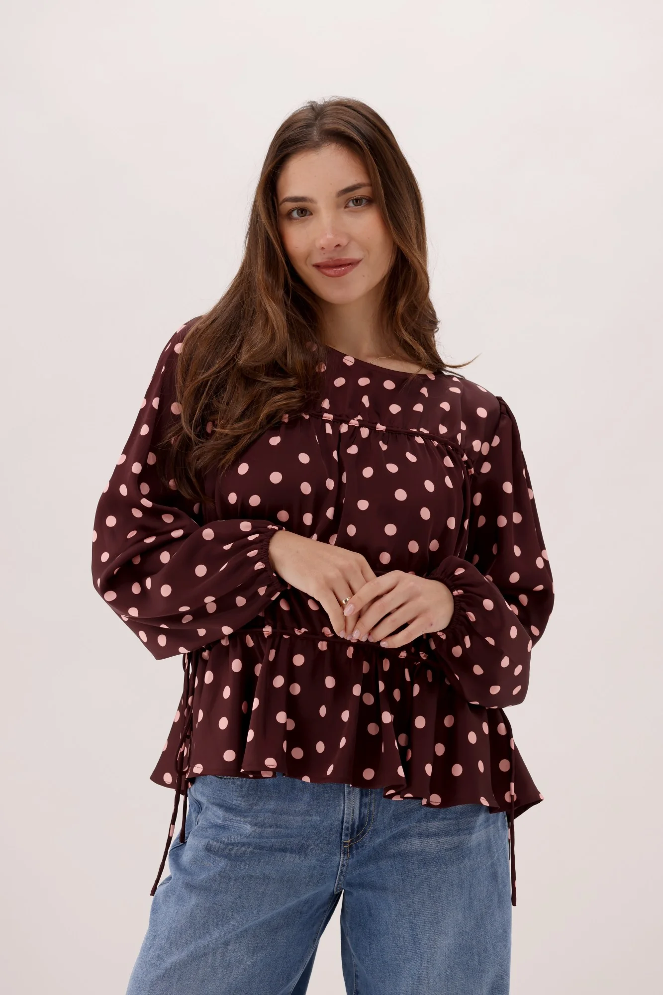 Ayva Brooke Top Spot Print - Image 2