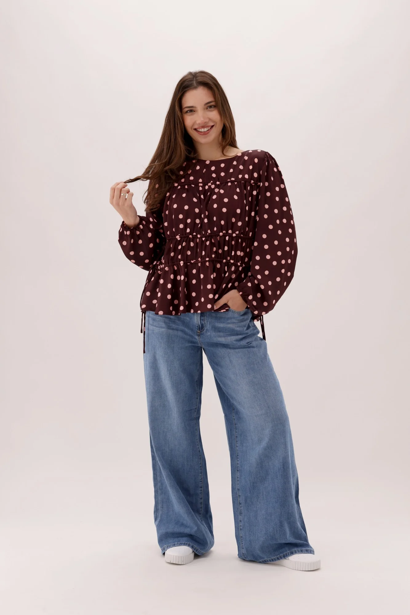 Ayva Brooke Top Spot Print - Image 3