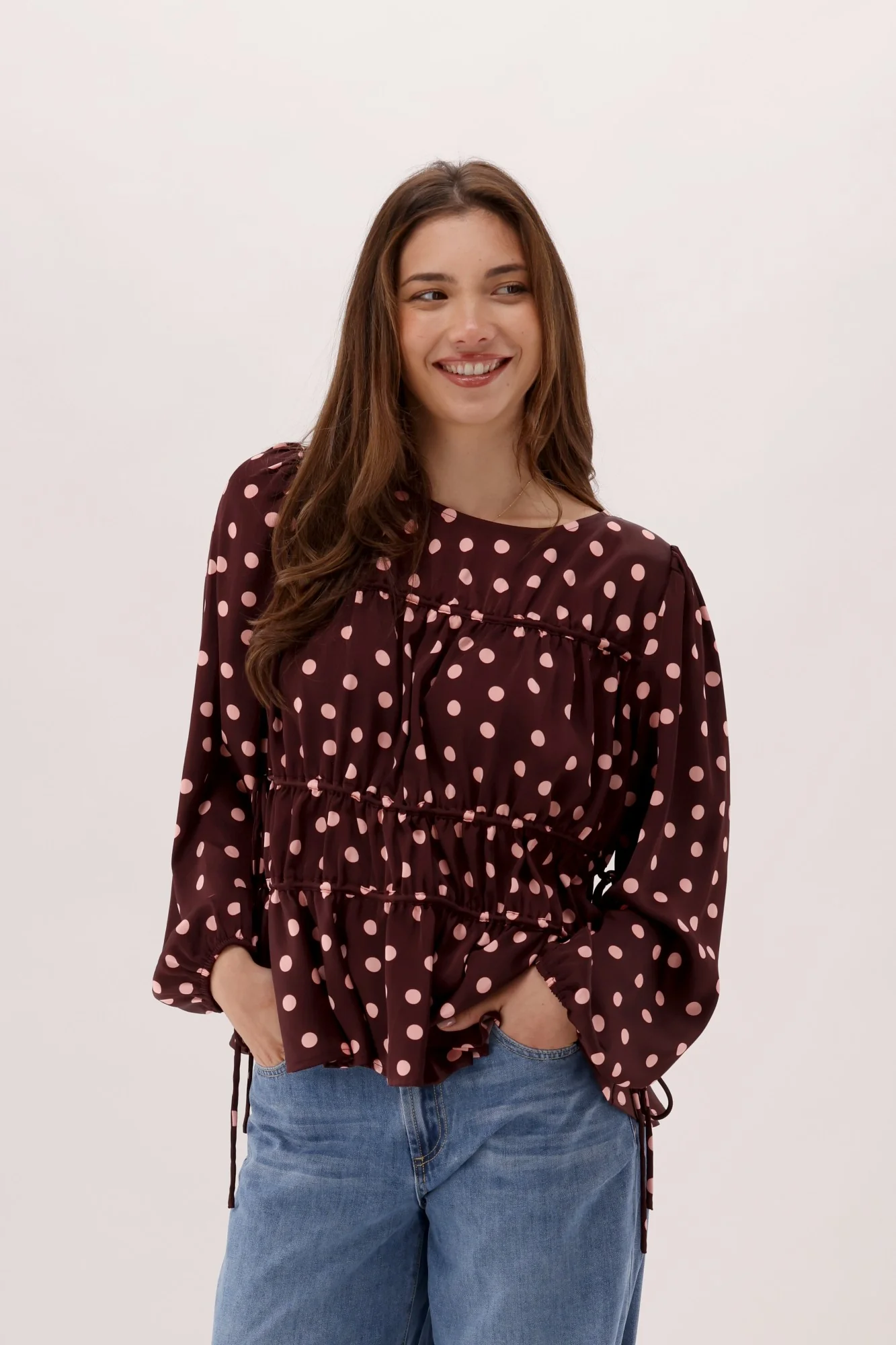 Ayva Brooke Top Spot Print - Image 4