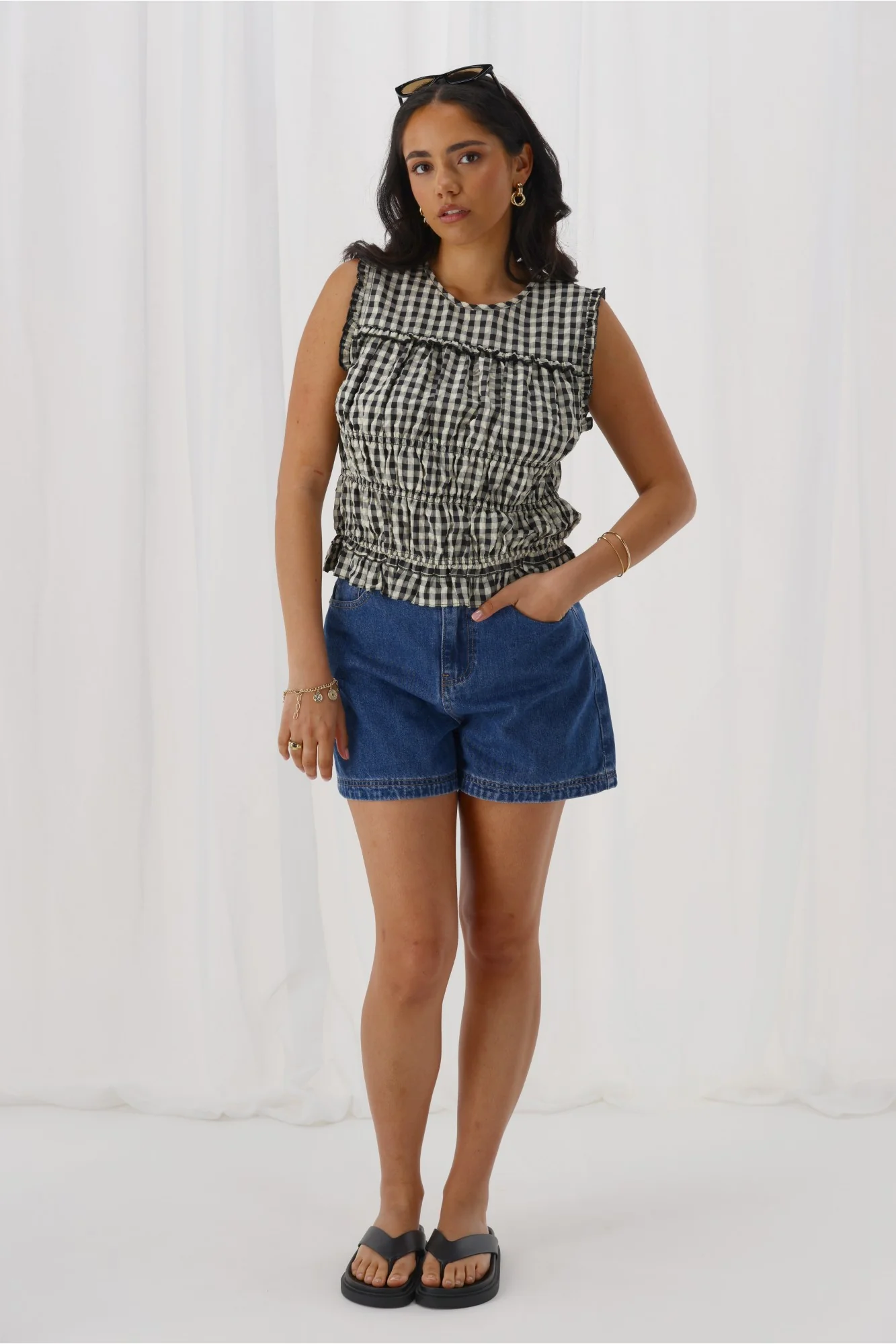 Ayva Chloe Top Gingham - Image 6