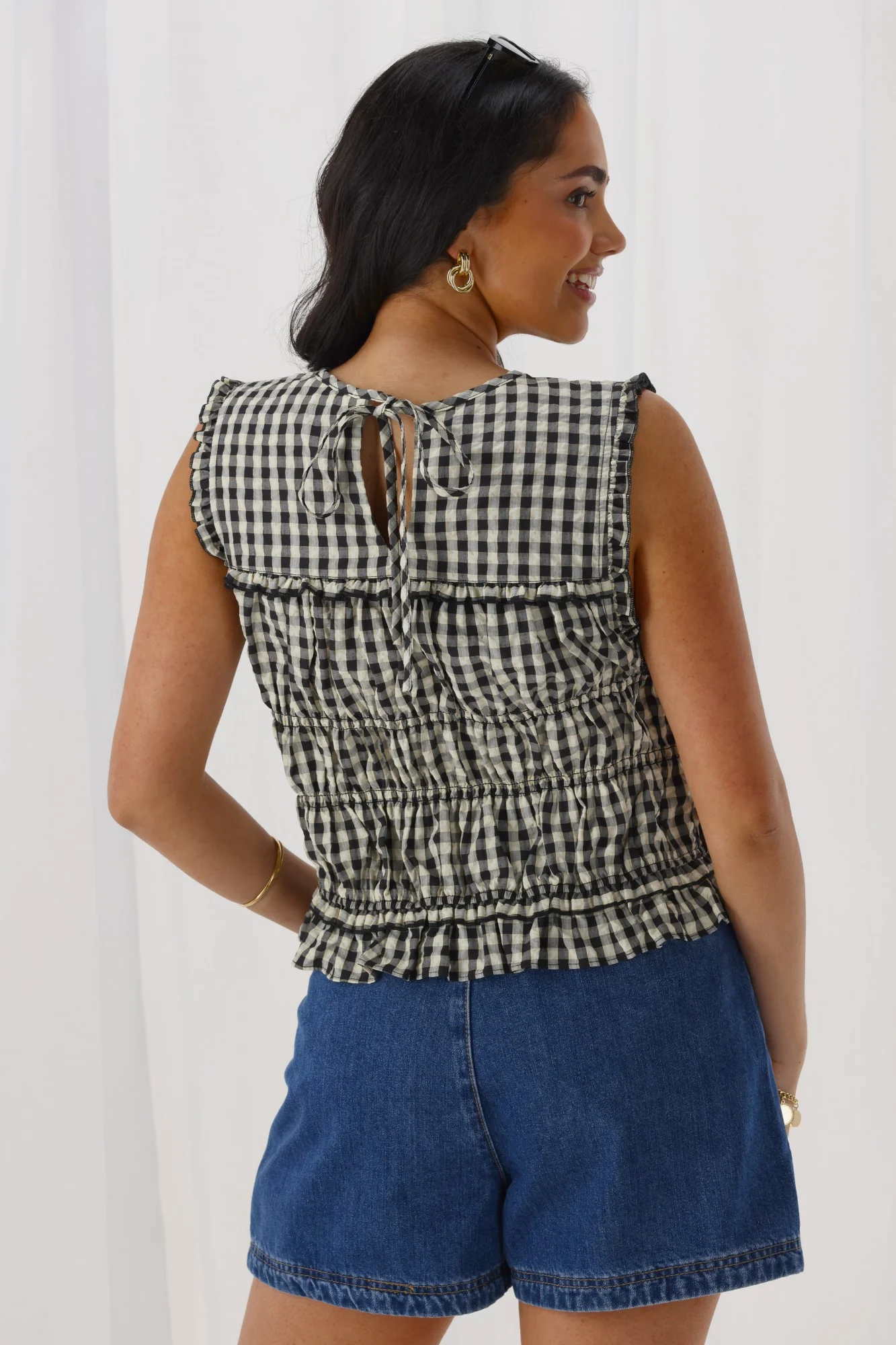 Ayva Chloe Top Gingham - Image 8