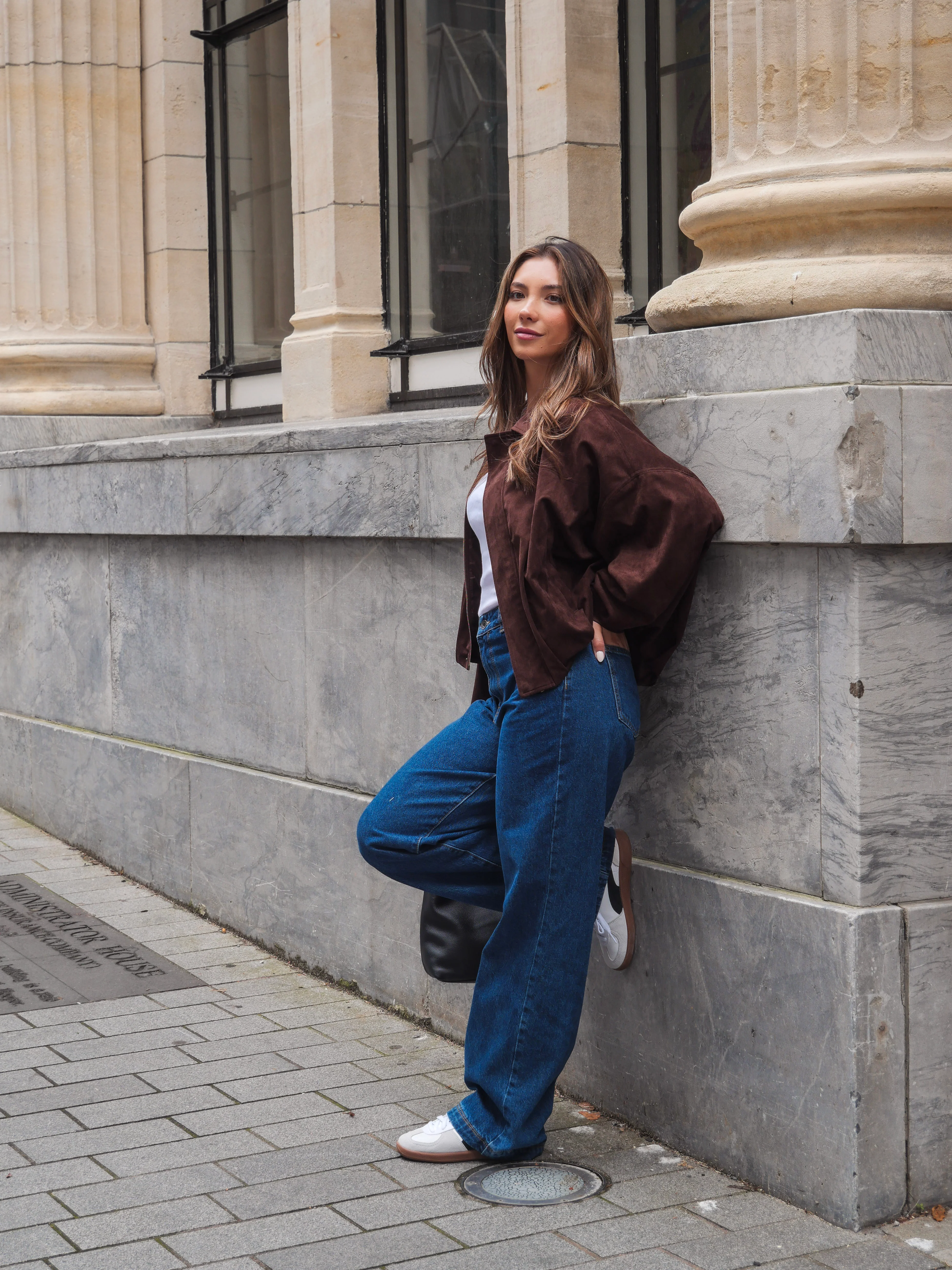 Ayva Dylan Suede Jacket Chocolate - Image 7