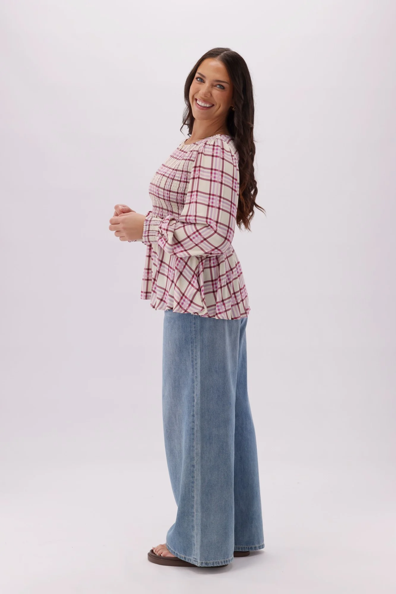 Ayva Emme Check Top - Image 8