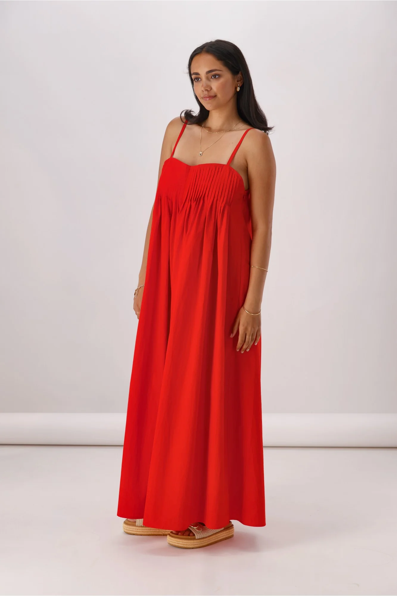Ayva Estelle Maxi Dress Red - Image 7