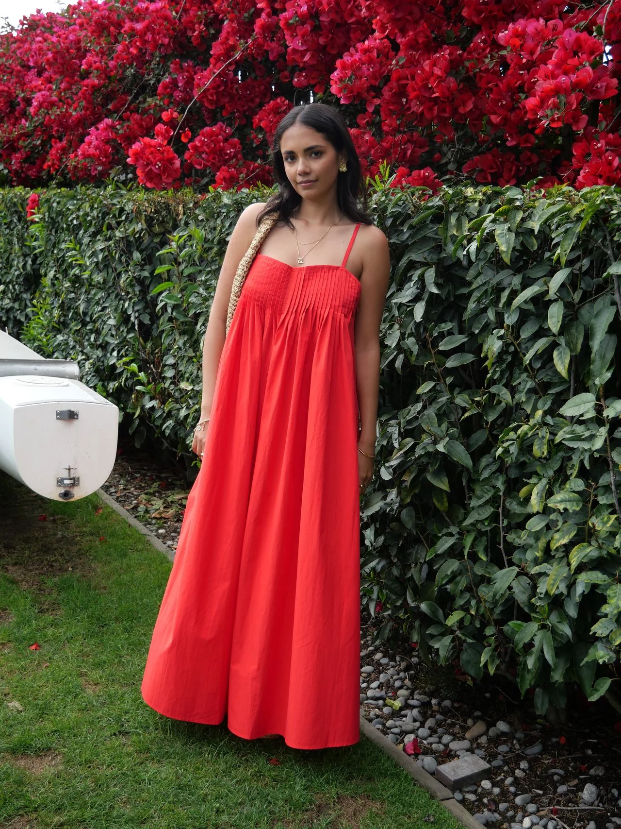 Ayva Estelle Maxi Dress Red - Image 8