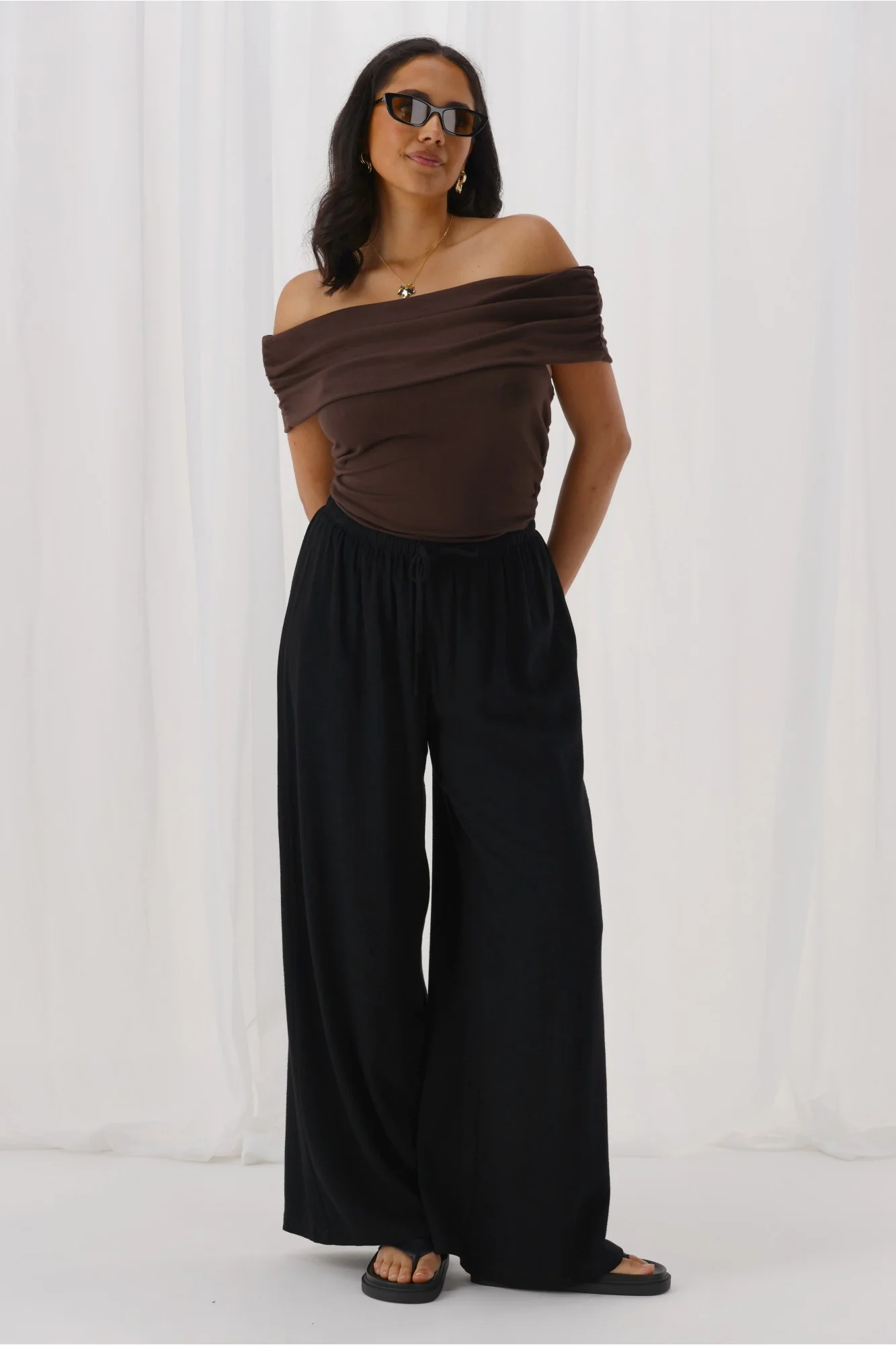 Ayva Isabella Pant Black