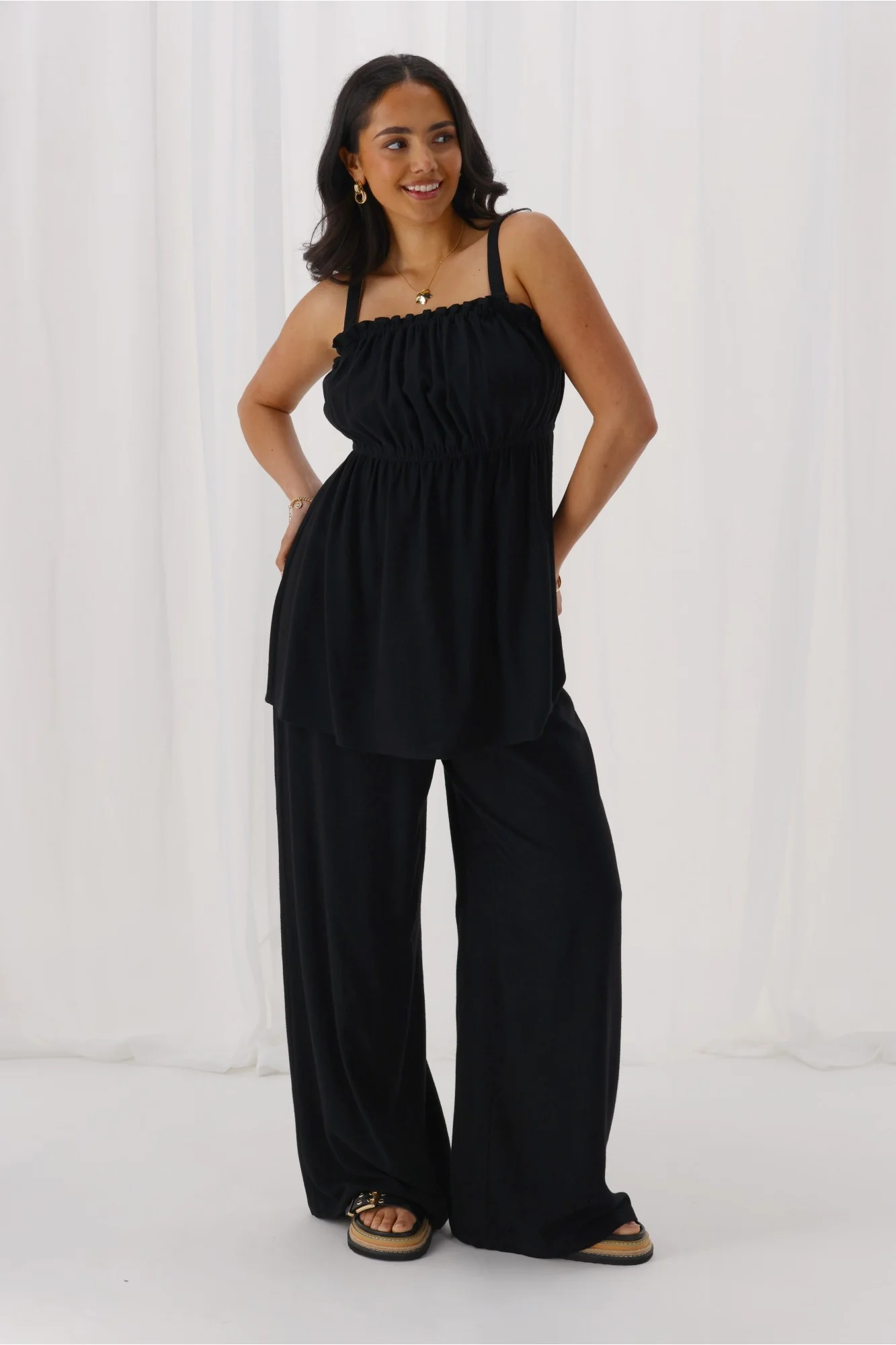 Ayva Isabella Pant Black - Image 4