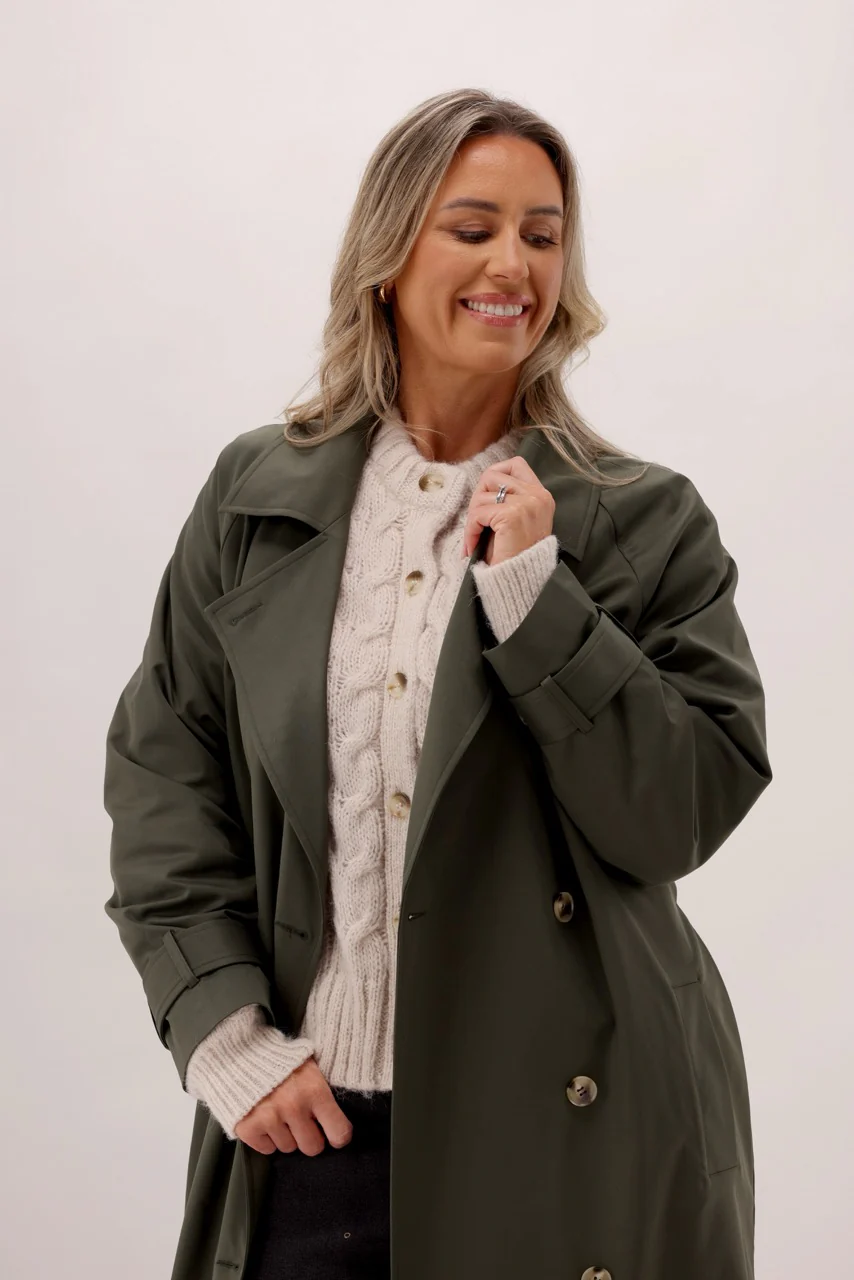 Ayva Karlie Cardigan Oat - Image 4