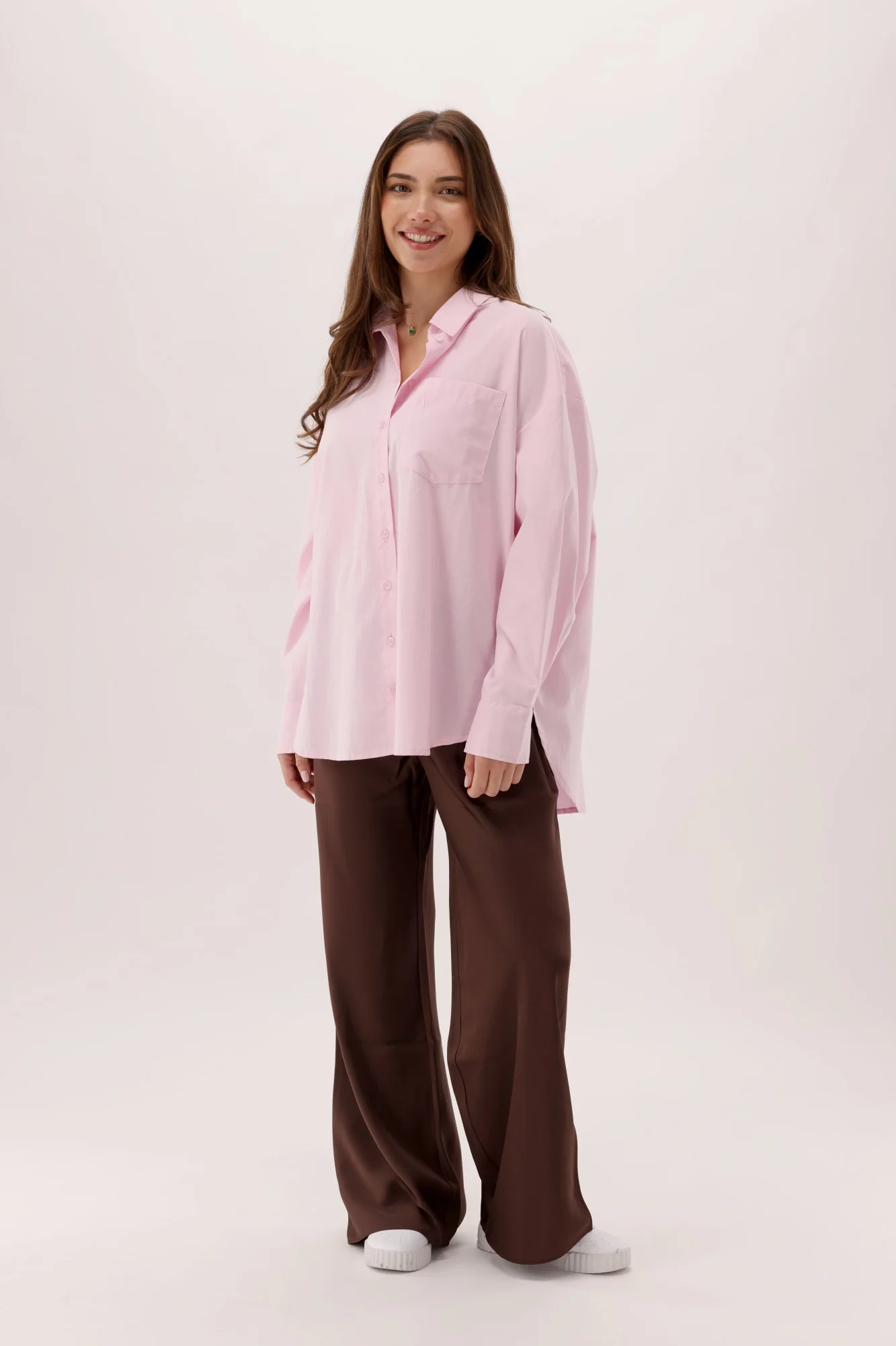 Ayva Keely Oxford Shirt Pink - Image 5